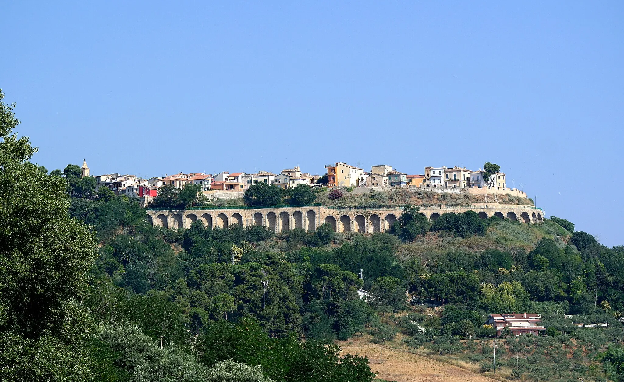 Photo showing: Veduta di Silvi paese