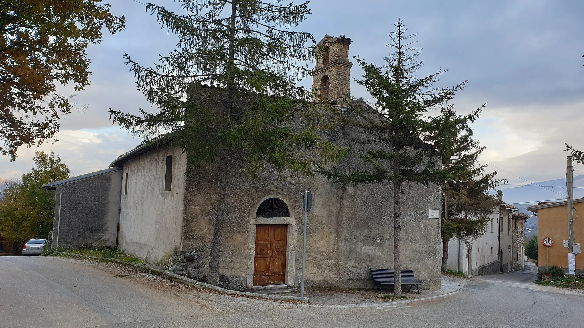 Photo showing: Scoppito - Chiesa di Santa Maria in Fontepianura