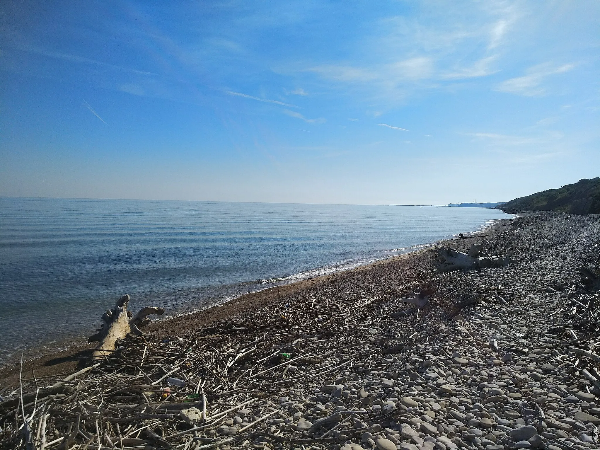 Photo showing: Spiaggia di Mottagrossa nella Riserva di Punta Aderci