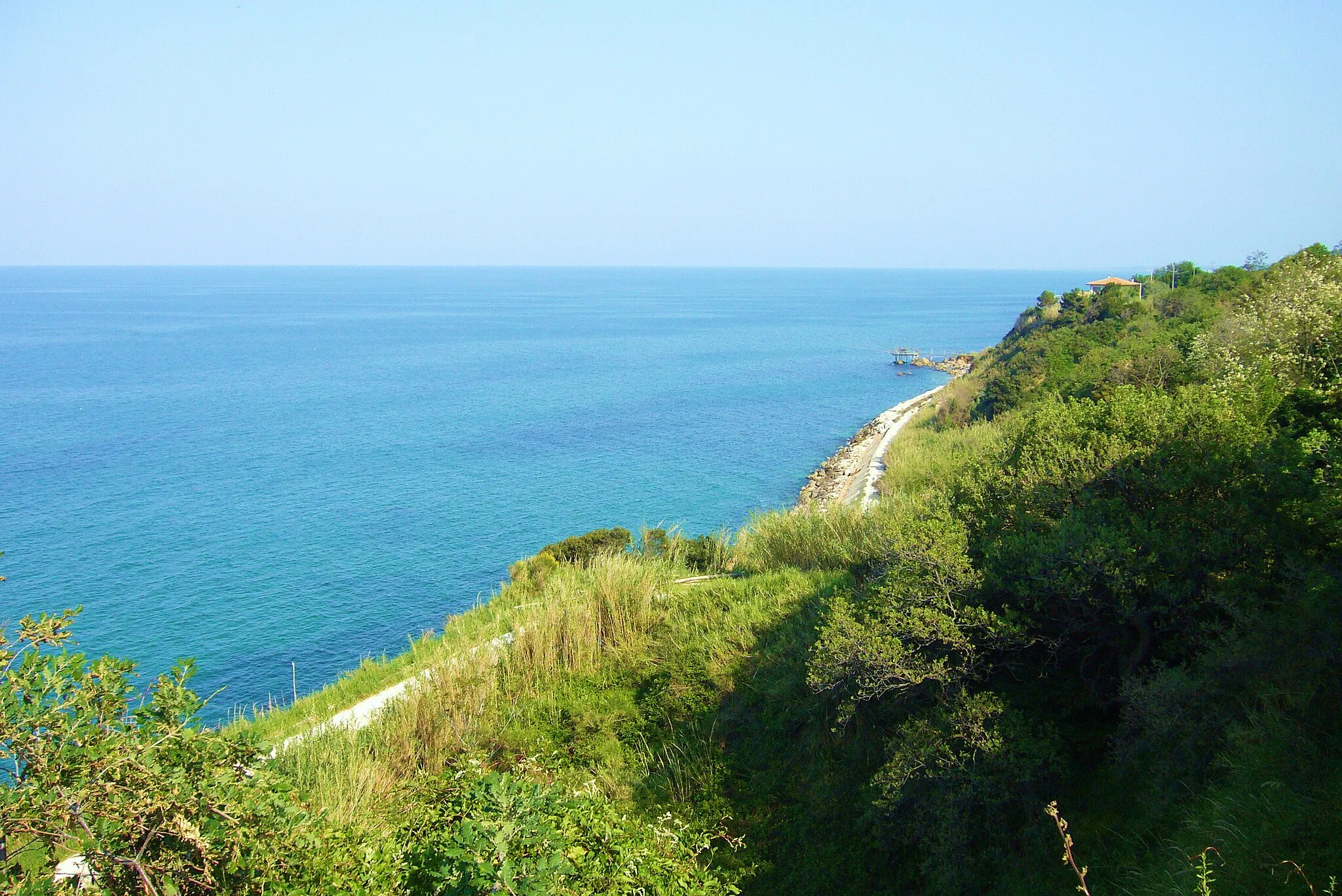 Photo showing: Vista dall'Eremo Dannunziano