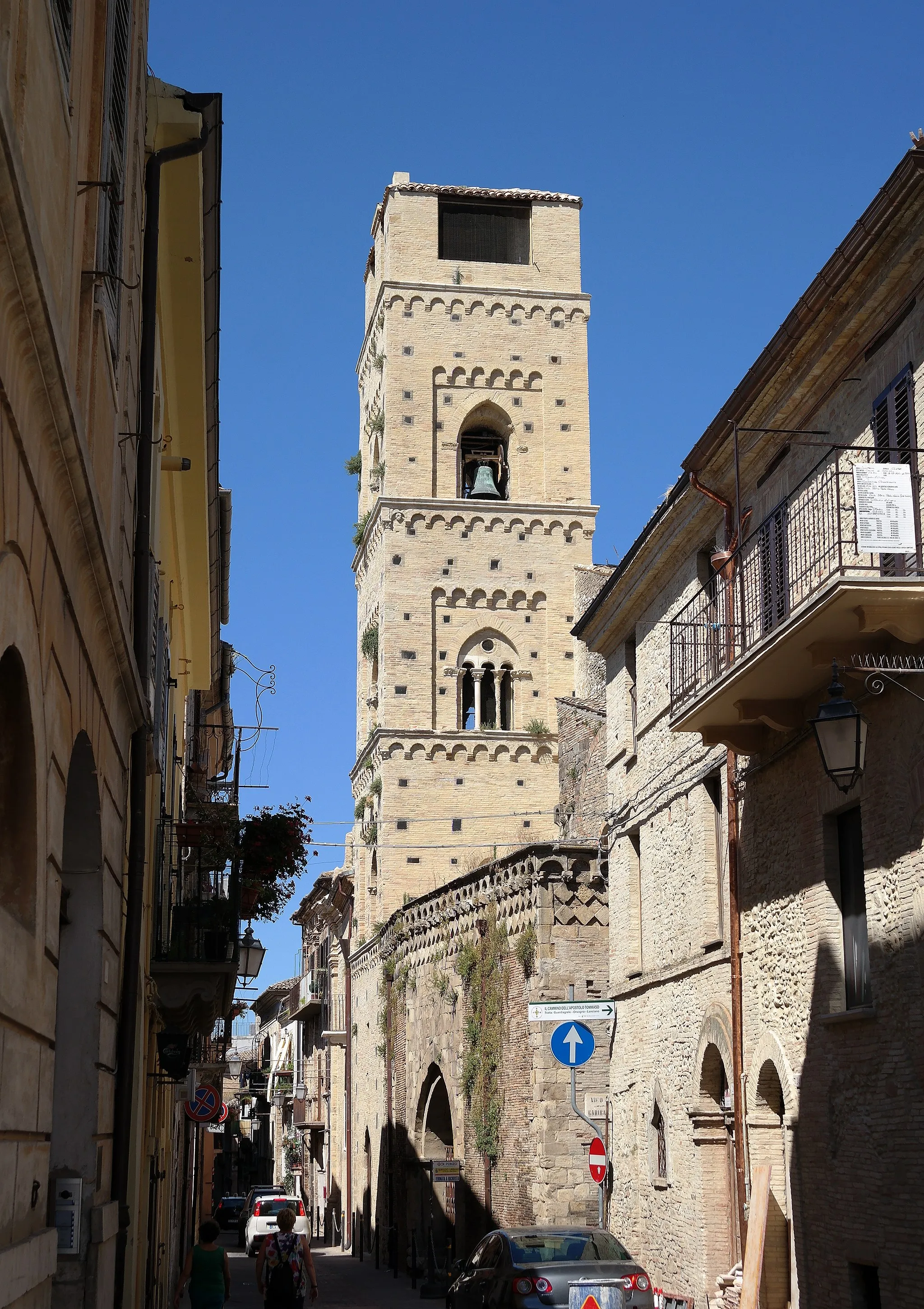 Photo showing: Campanile della Chiesa di Santa Maria Maggiore a Lanciano