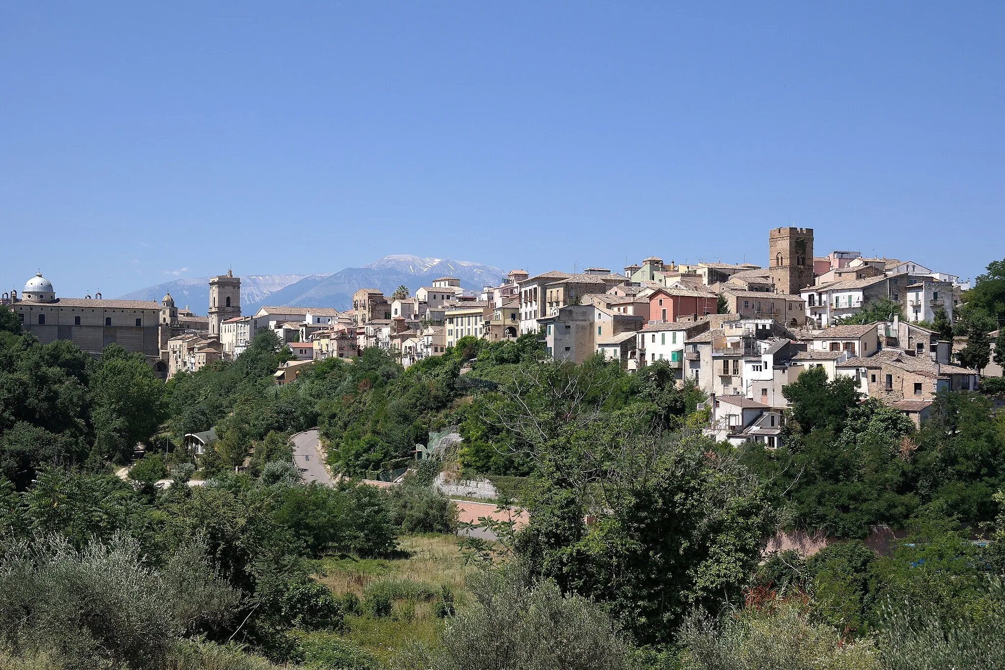 Photo showing: Panorama del centro storico di Lanciano