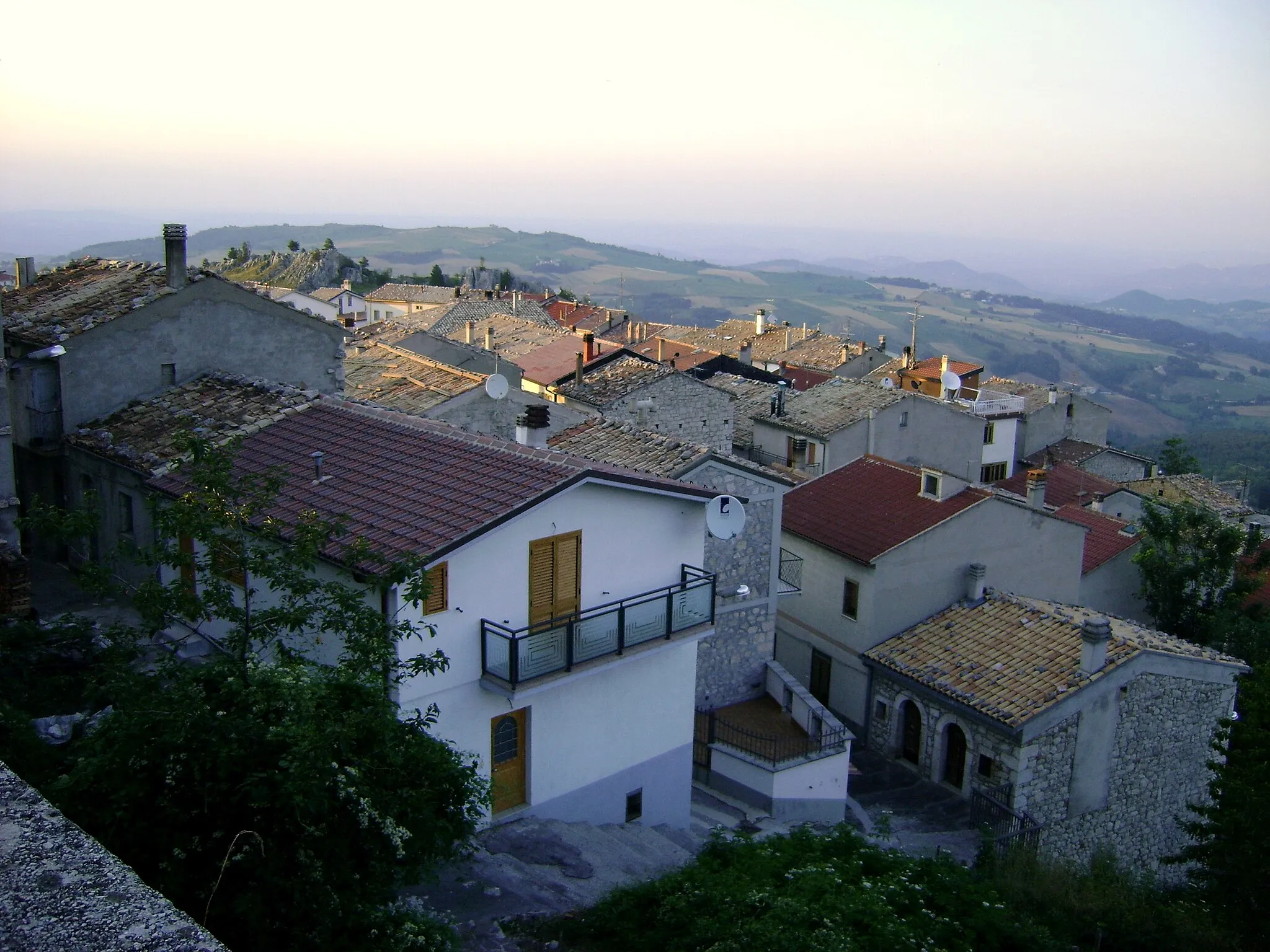 Photo showing: Veduta di Montenerodomo, Chieti.