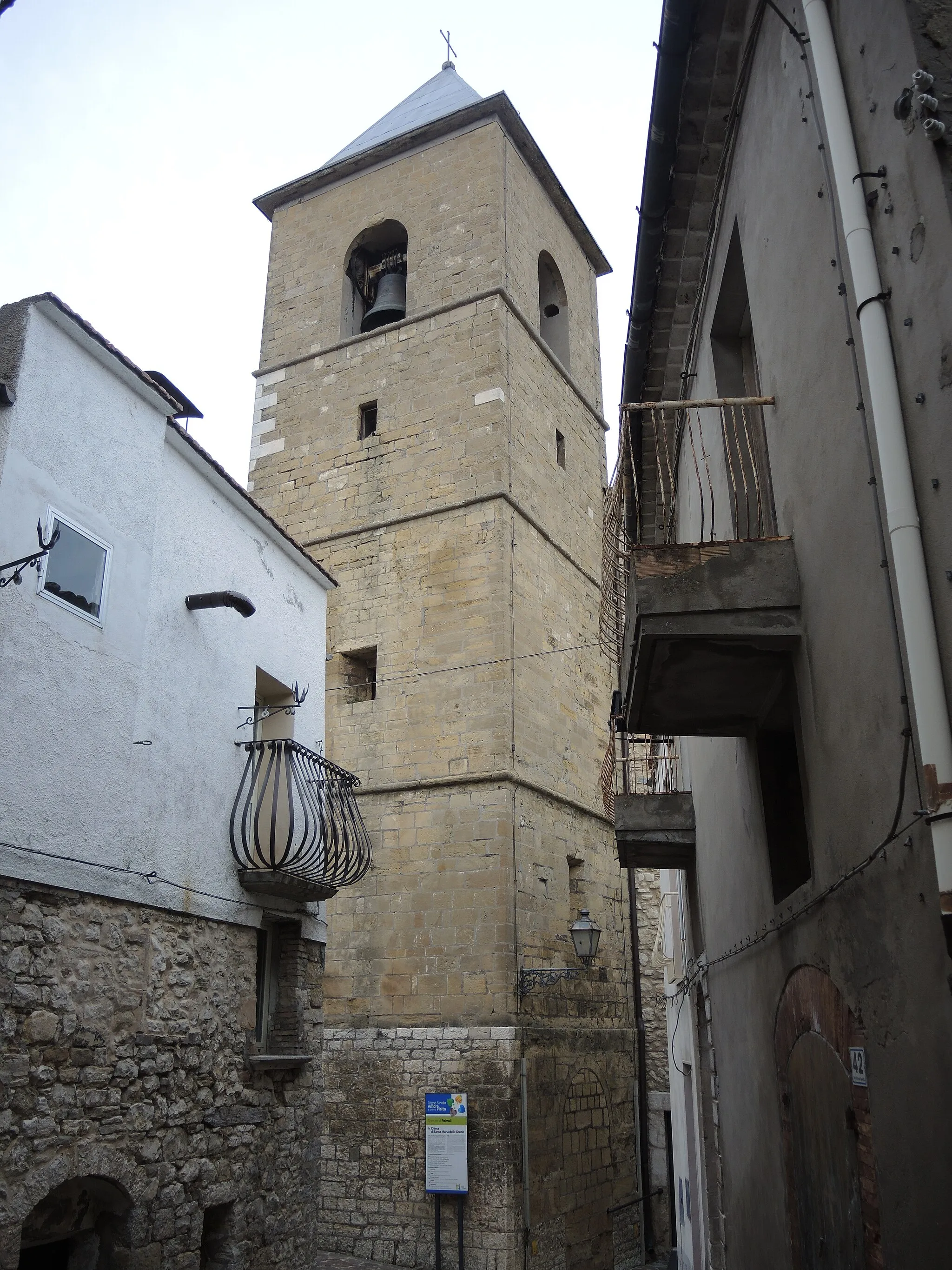 Photo showing: Palmoli: Chiesa di Santa Maria delle Grazie