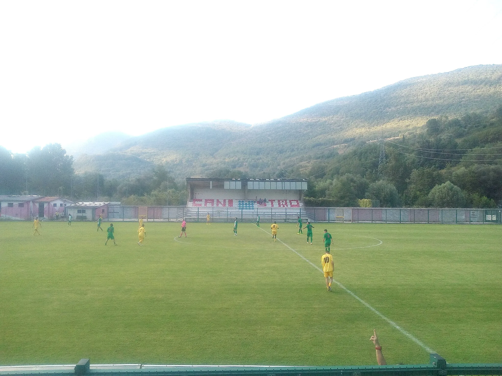 Photo showing: Amichevole Avezzano-Pucetta allo stadio comunale di Canistro