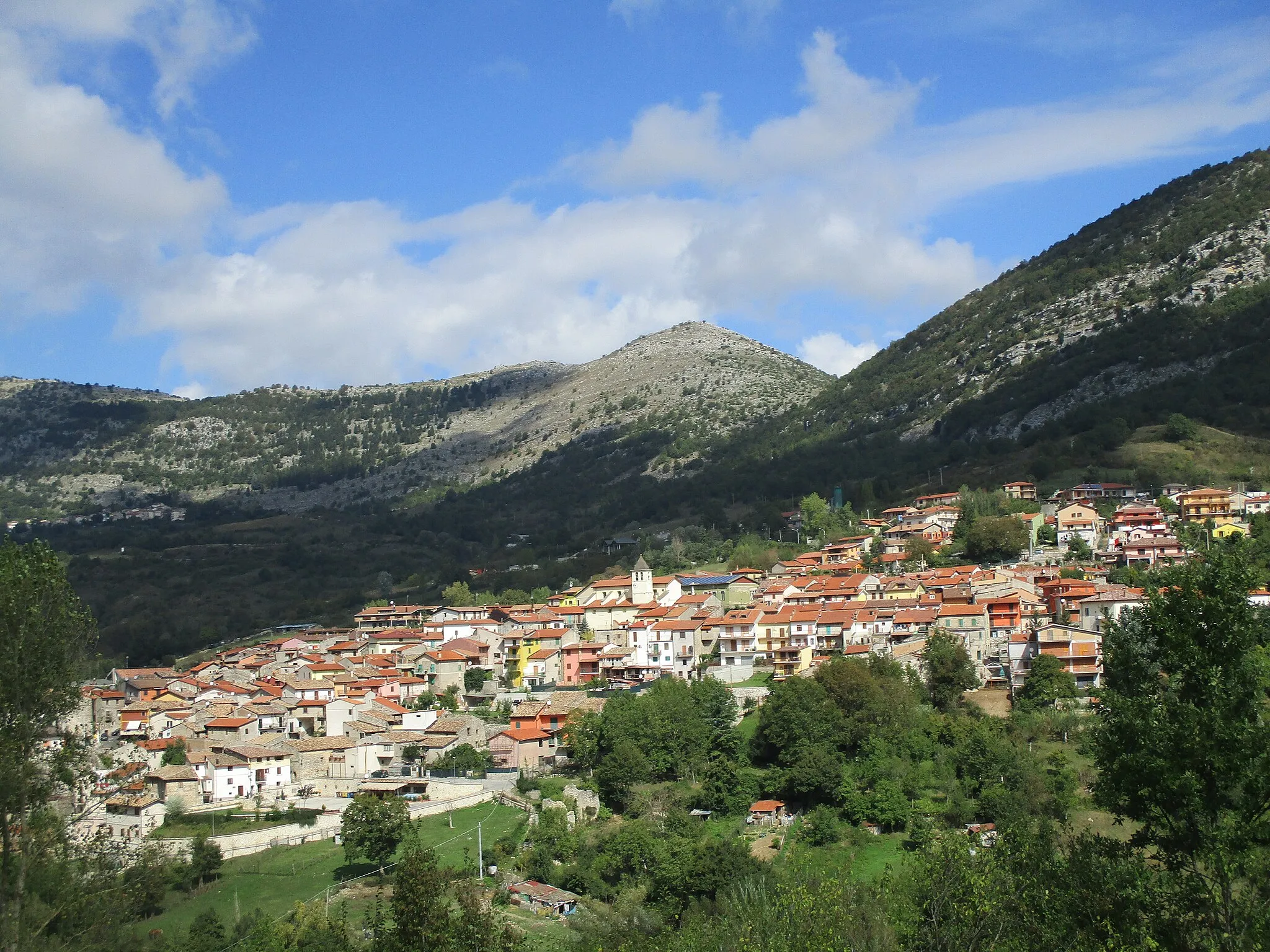 Photo showing: Panoramica di Castellafiume