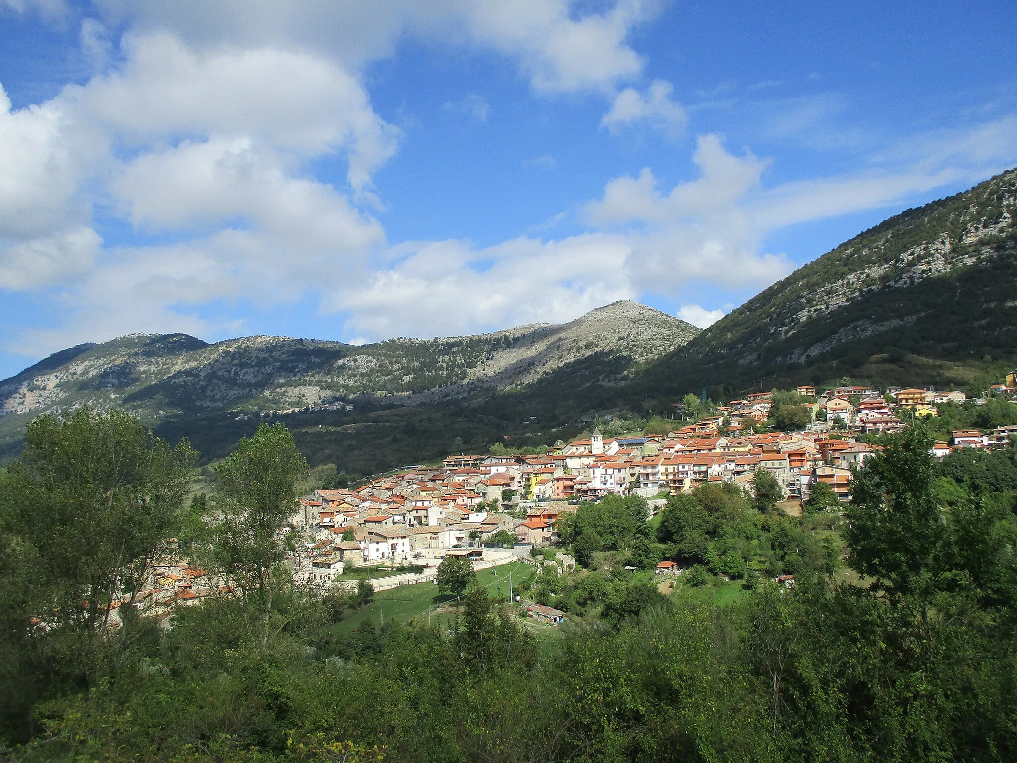 Photo showing: Panoramica di Castellafiume