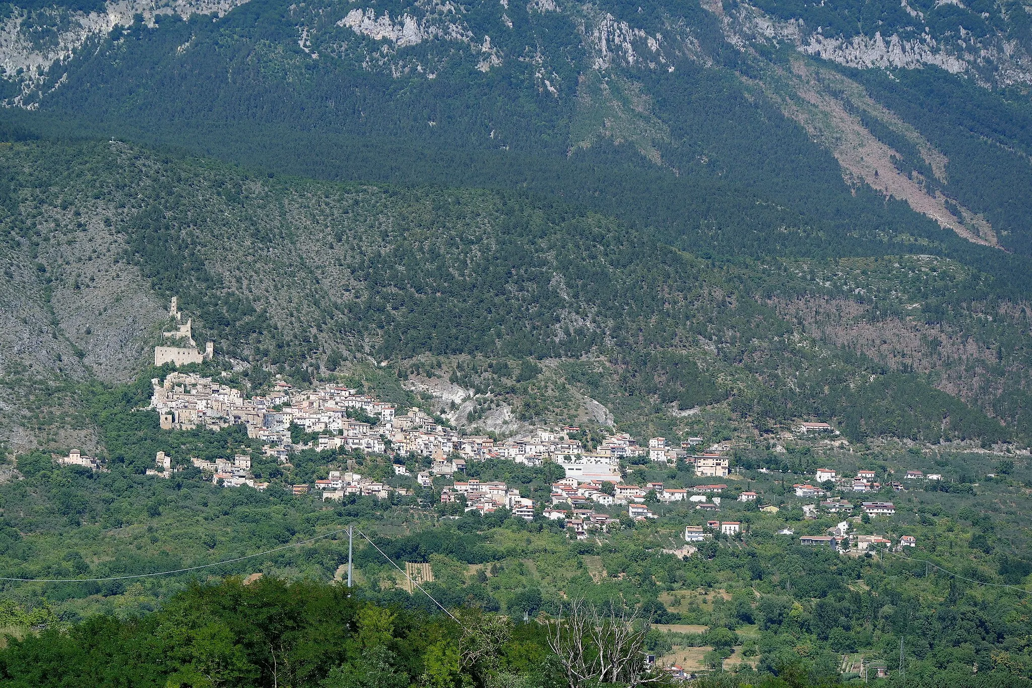 Photo showing: Panorama di Roccacasale