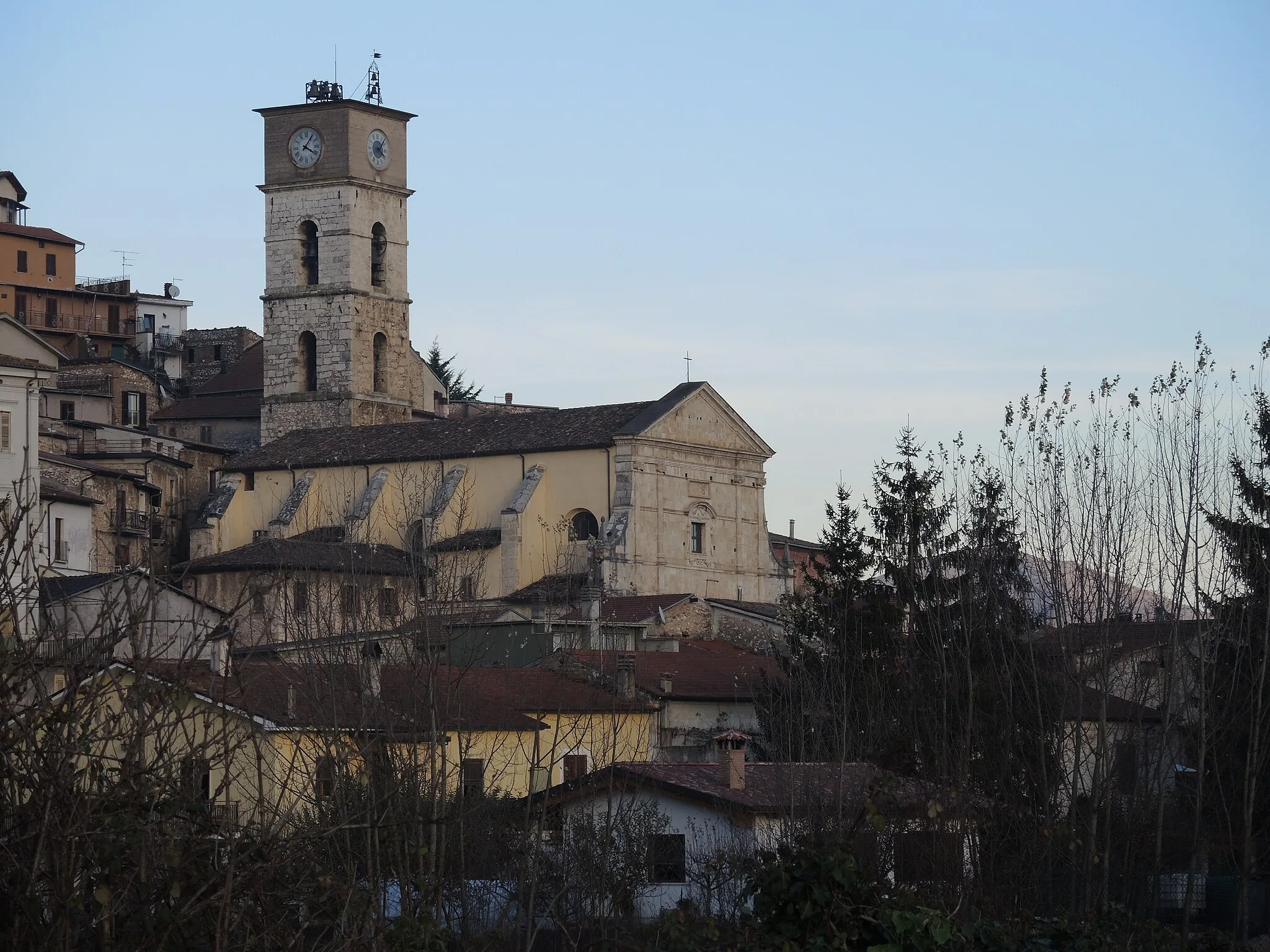 Photo showing: Chiesa della Santissima Trinità a Scurcola Marsicana (AQ)