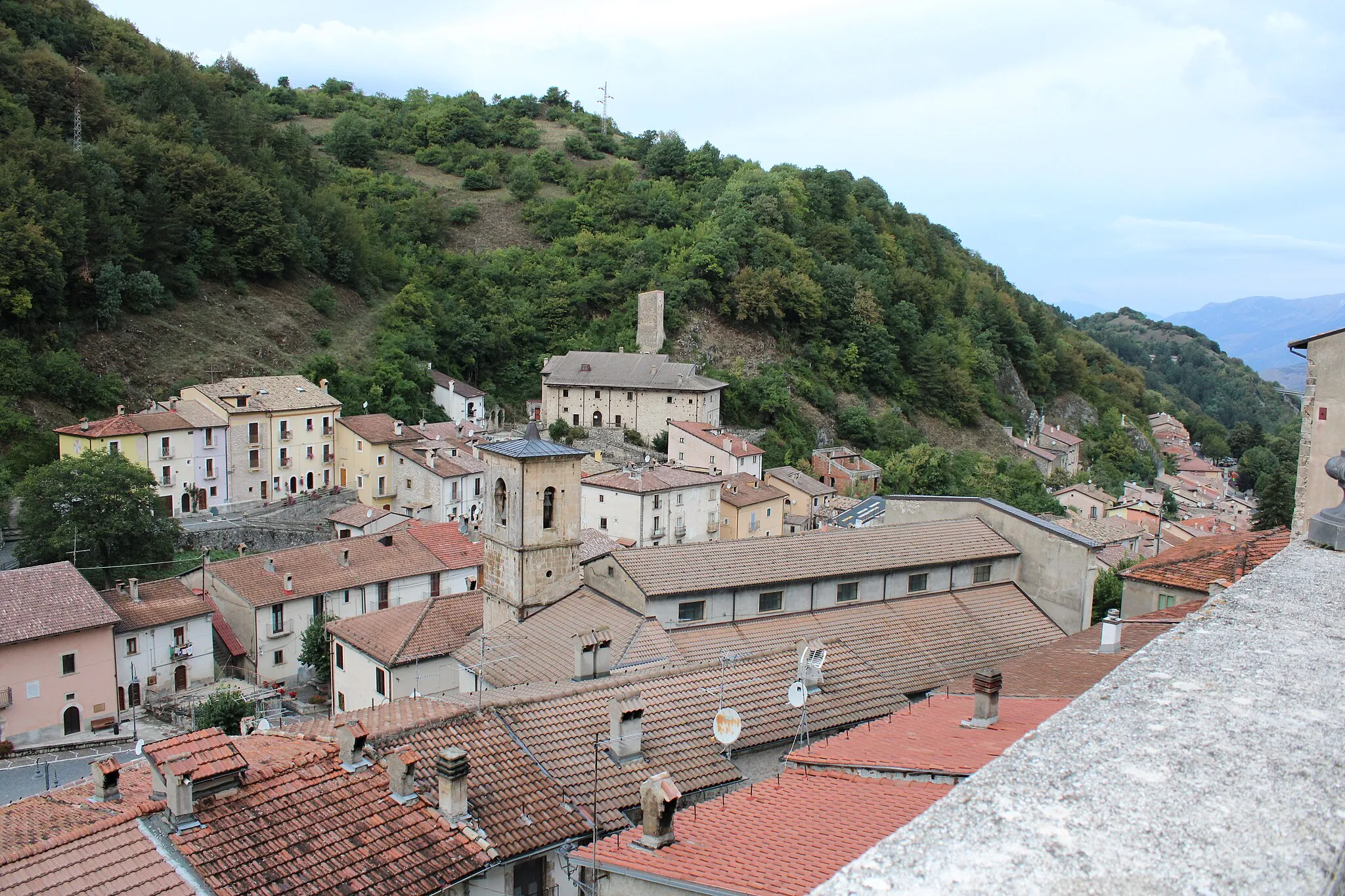 Photo showing: Veduta di Rocca Pia