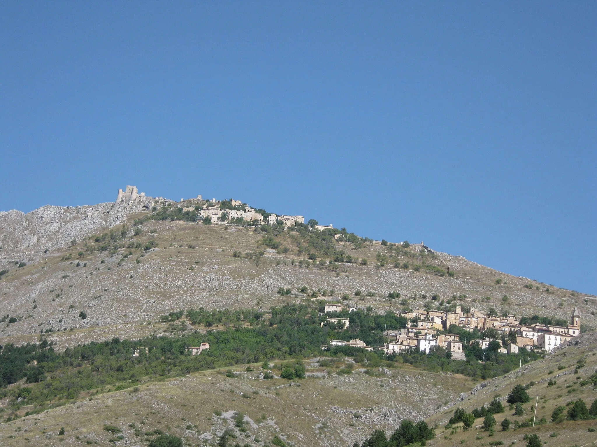 Photo showing: Calascio e la Rocca (L'Aquila)