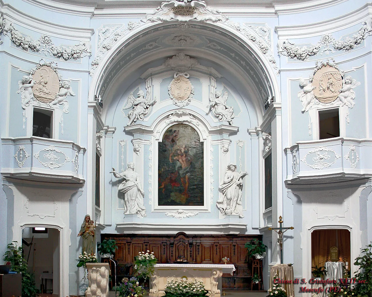 Photo showing: Moscufo Chiesa di S. Cristoforo, Italy