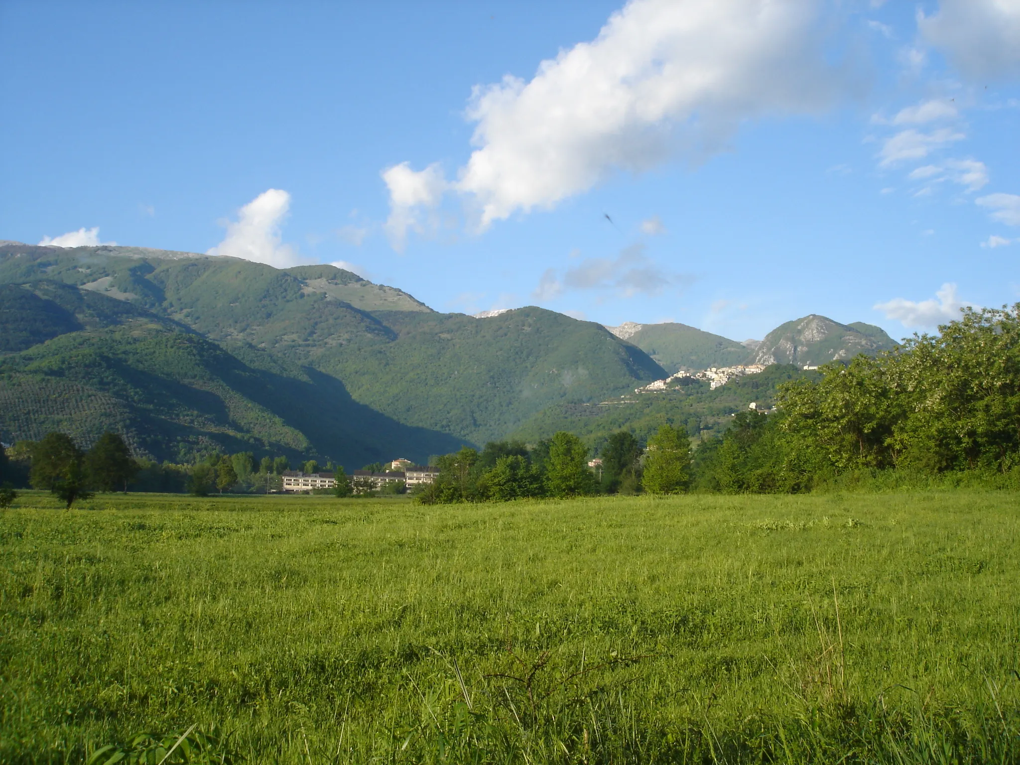 Photo showing: Picinisco in Valle di Comino.