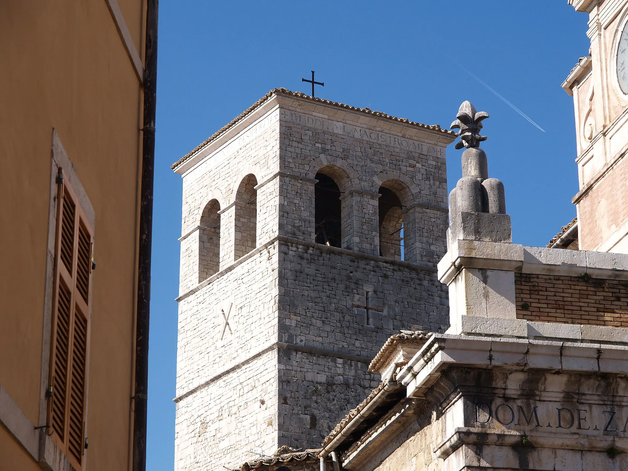 Photo showing: Particolare campanile