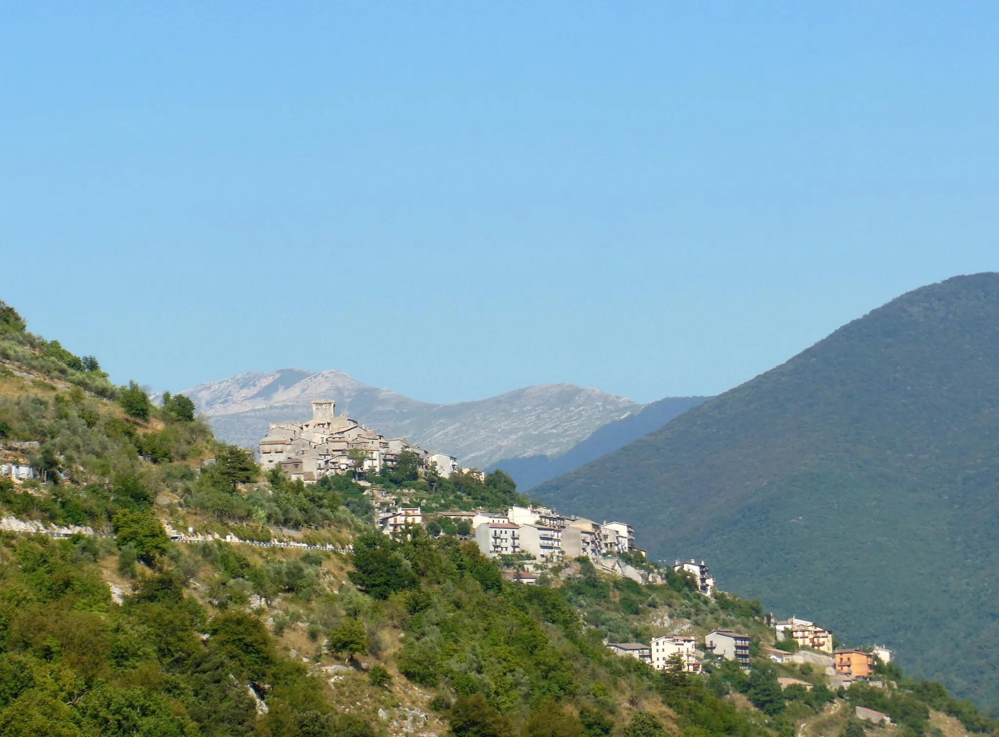 Photo showing: Italy, Latium, province of Frosinone, Trevi nel Lazio, general view