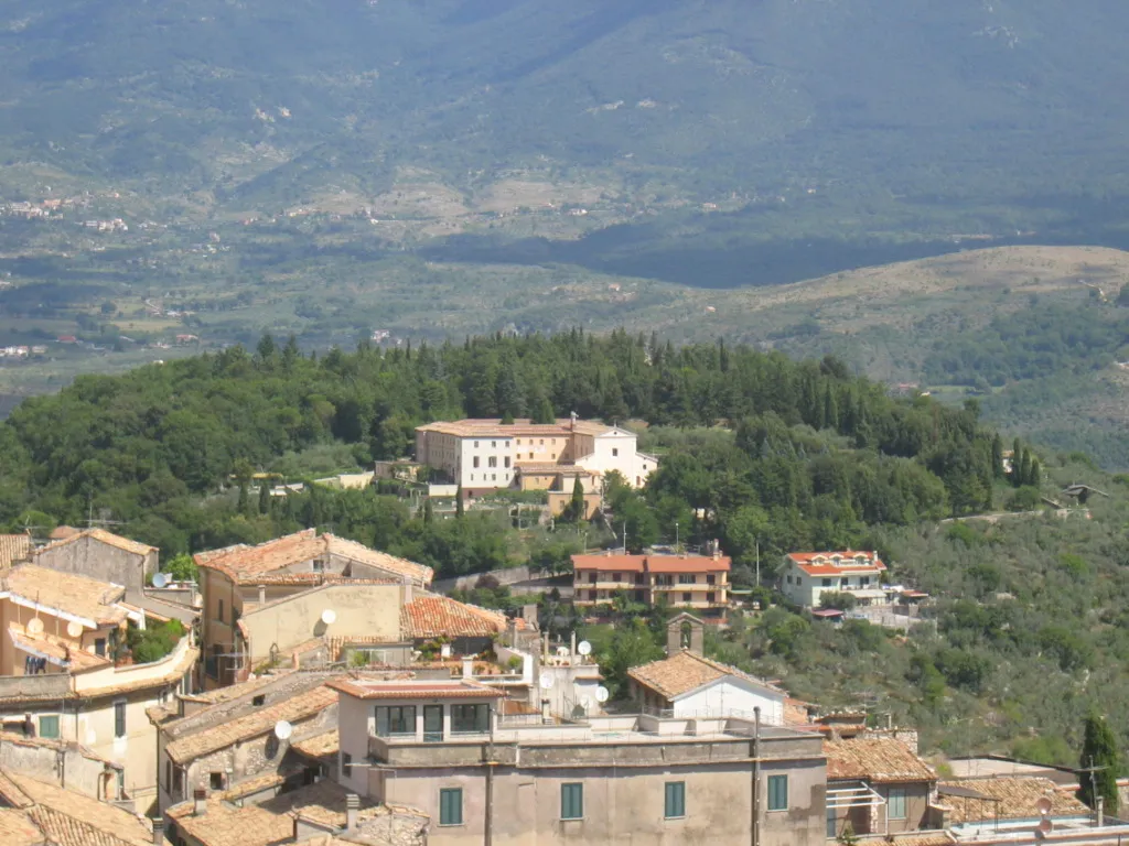 Photo showing: Il convento dei Cappuccini visto dall'acropoli