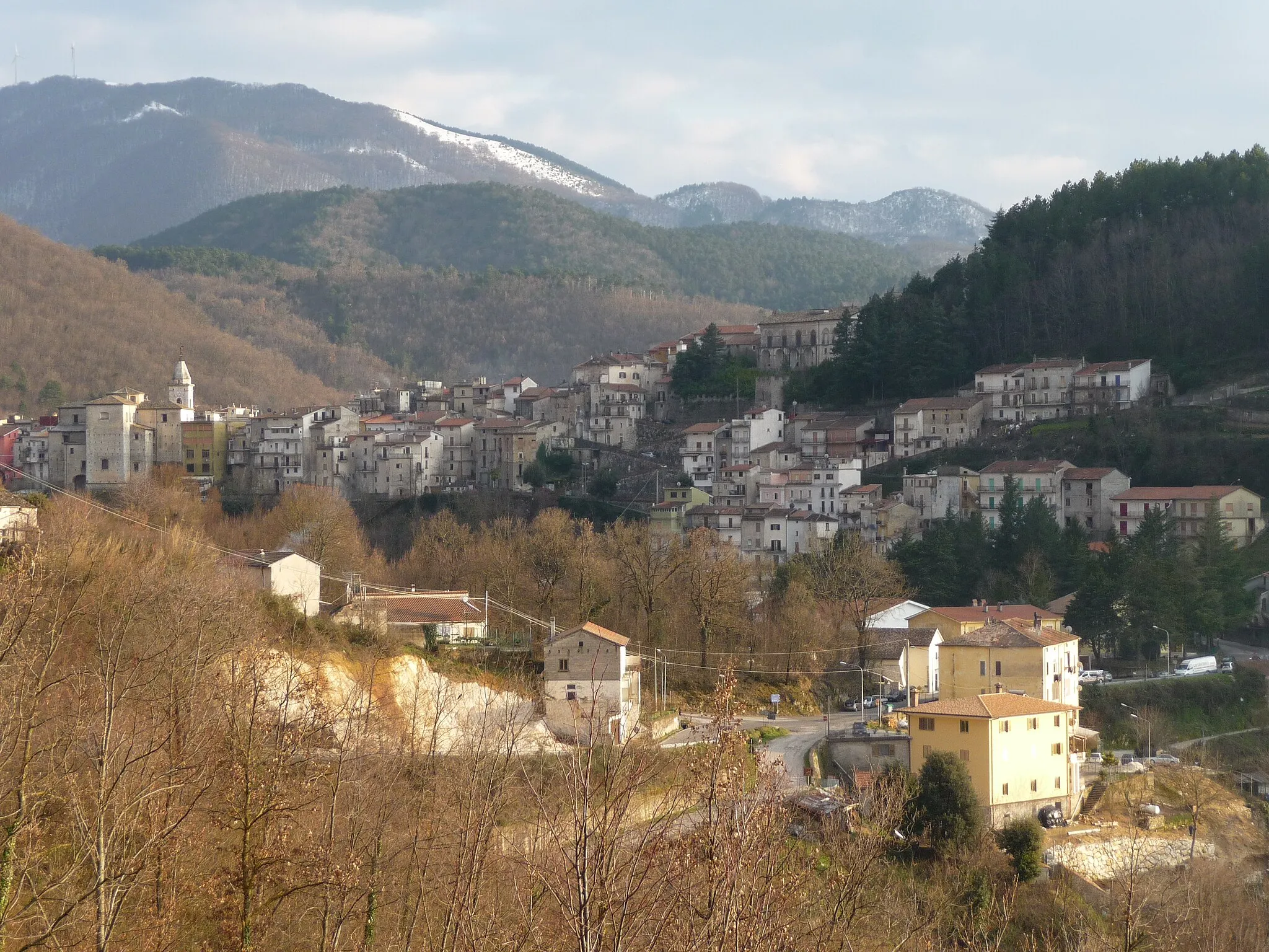Photo showing: Vallerotonda - Panorama dall'alto