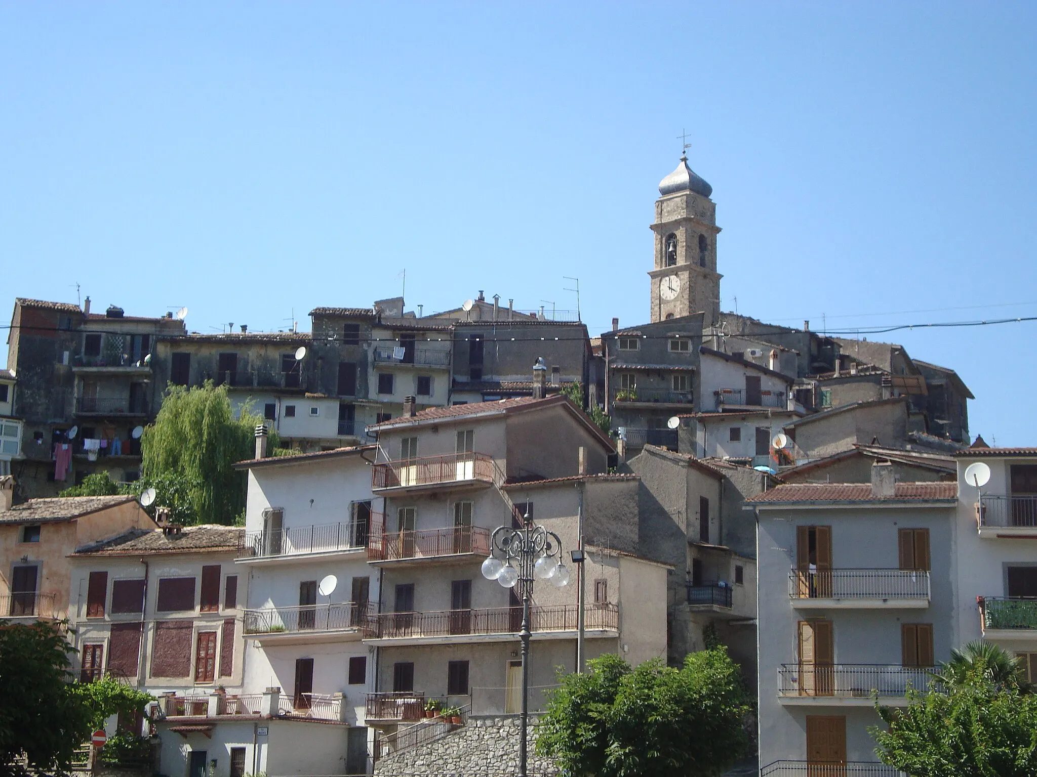 Photo showing: View of Agosta in the Lazio region of Italy