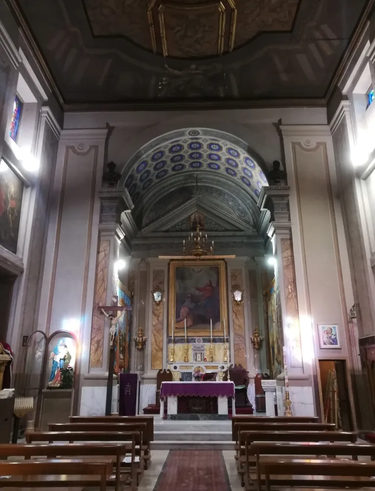 Photo showing: Sambuci - Chiesa di San Pietro ap. - interno