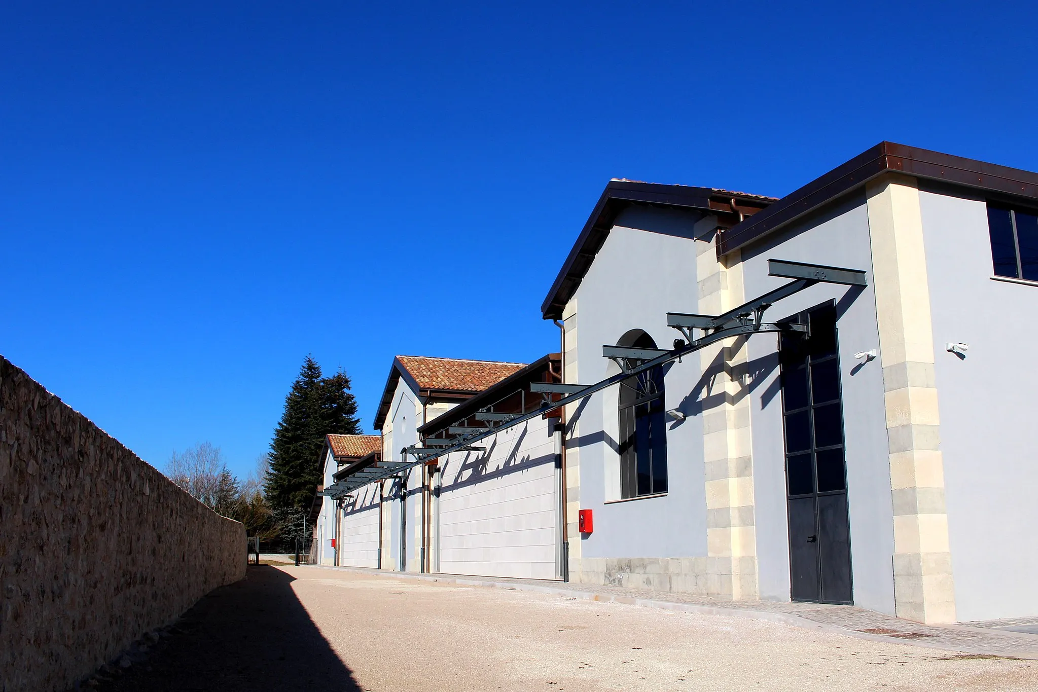 Photo showing: Ex mattatoio dell'Aquila, sede del Museo nazionale d'Abruzzo, dopo il restauro del 2012-2015.