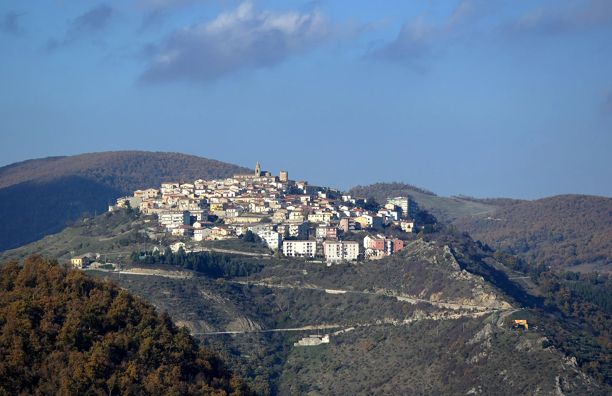 Photo showing: Veduta di Albano di Lucania (Potenza)
