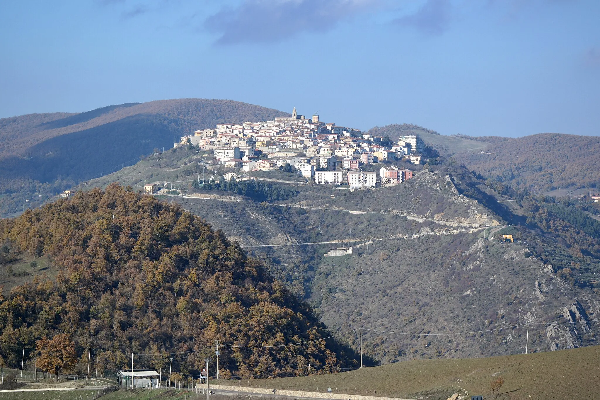 Photo showing: Veduta di Albano di Lucania (Potenza)