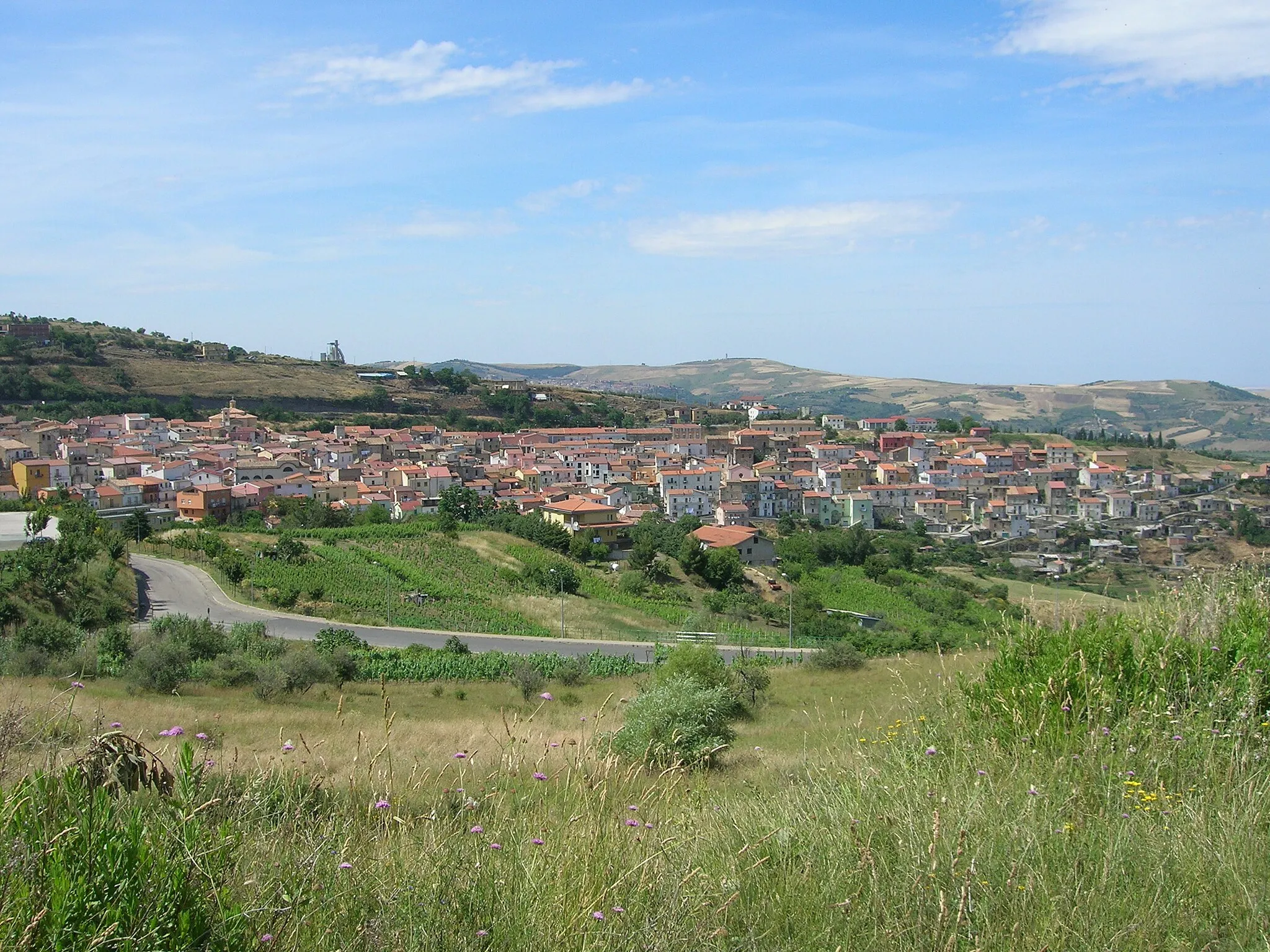 Photo showing: Panoramica di Barile (PZ)