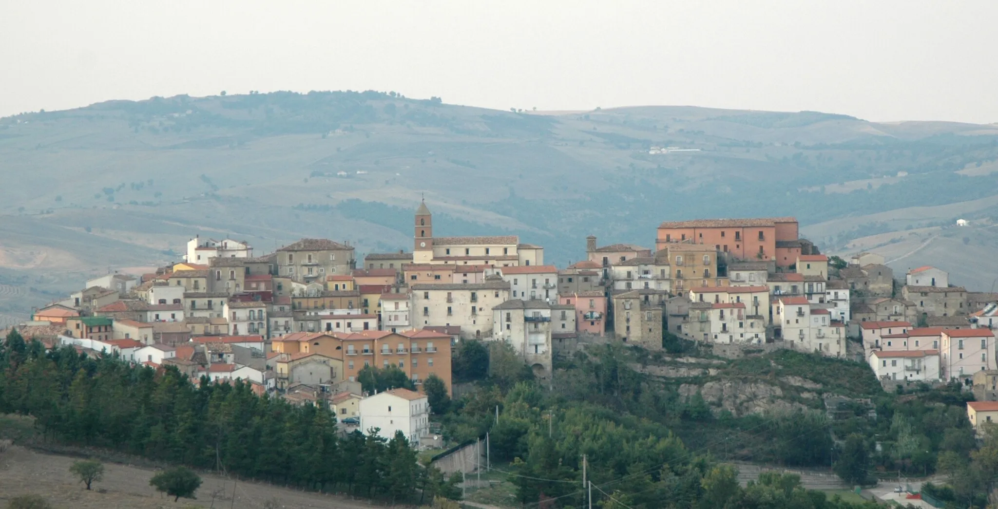 Photo showing: Panoramica di Trivigno (PZ)