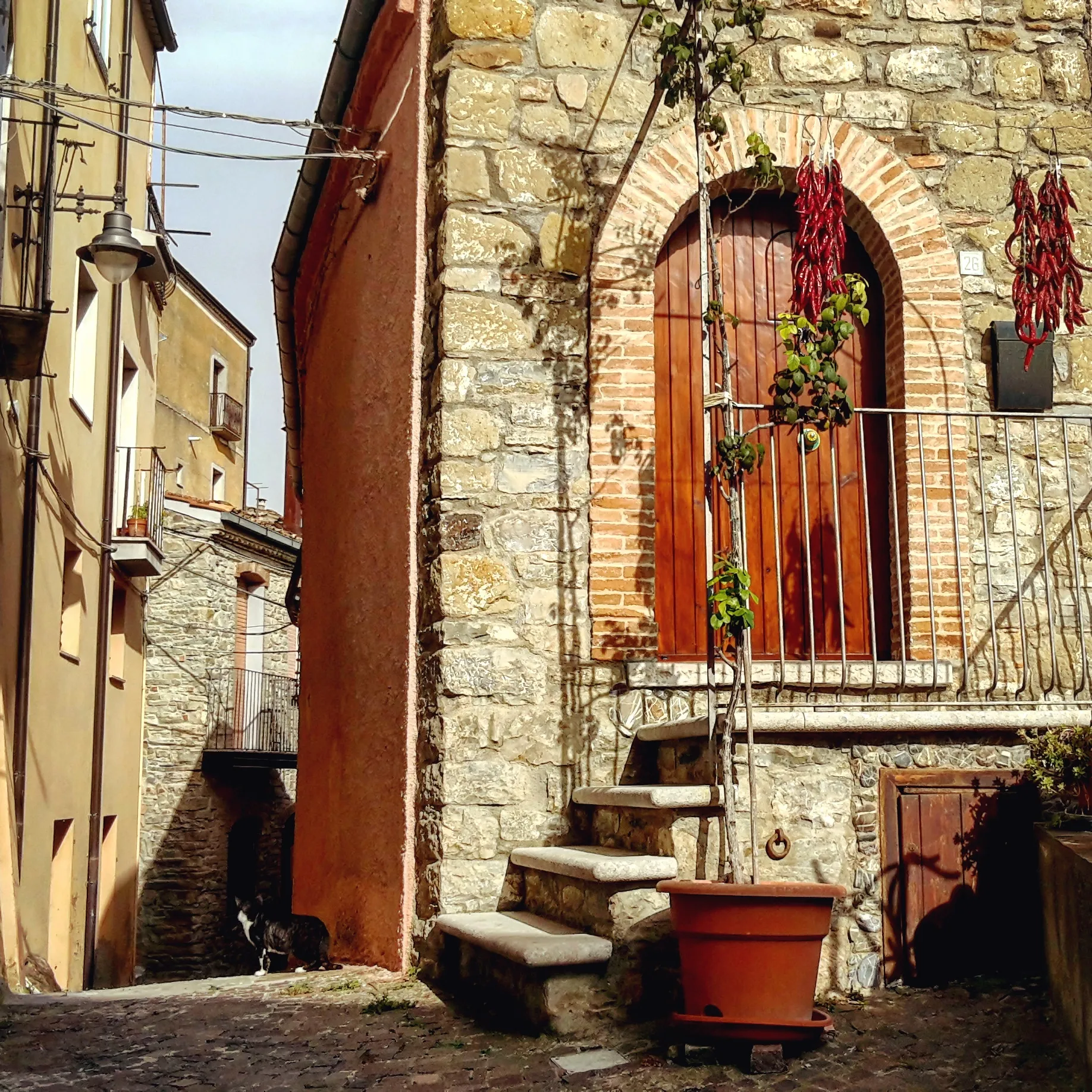 Photo showing: Trivigno (centro storico)