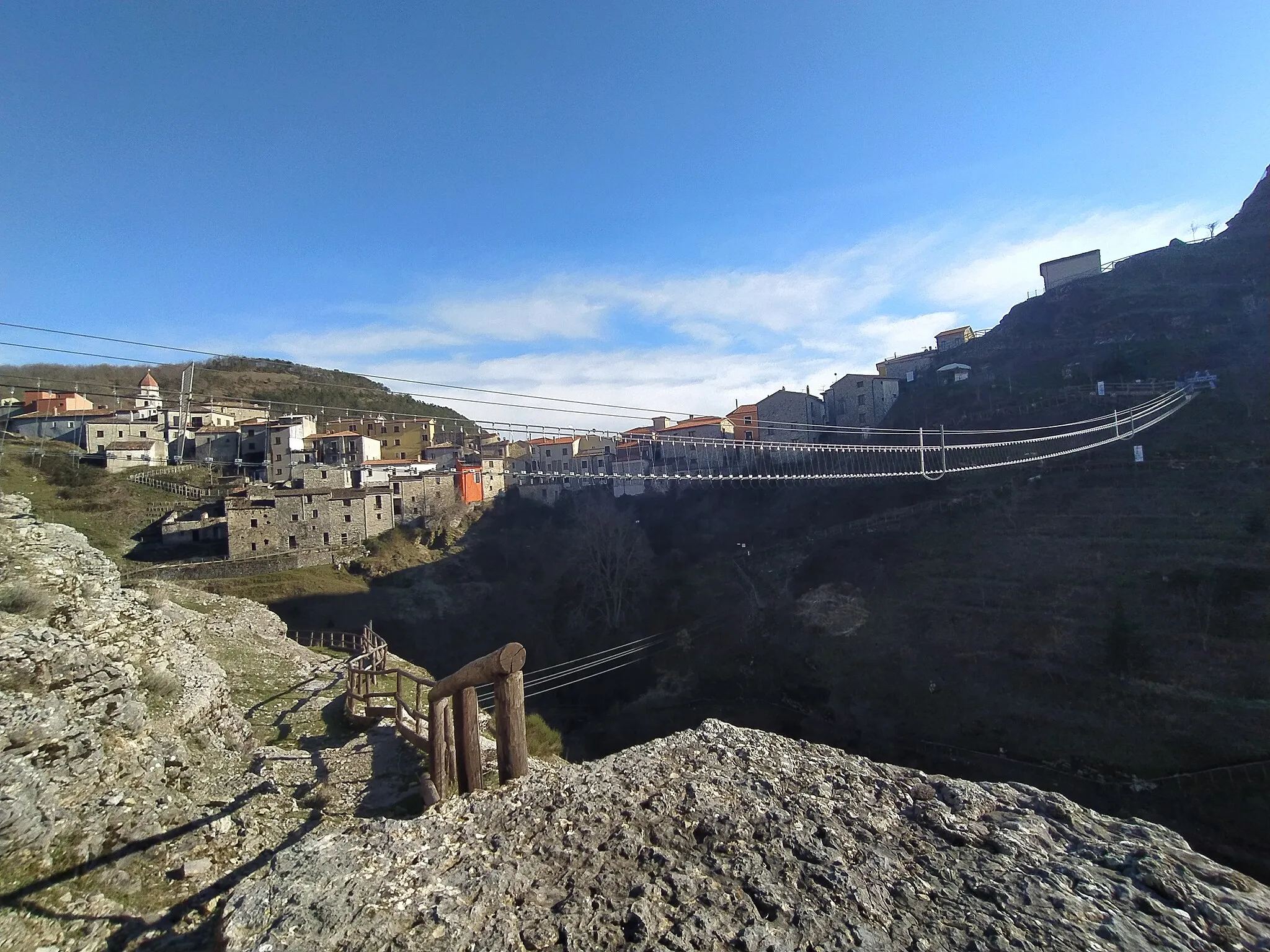 Photo showing: PONTE ALLA LUNA SASSO DI CASTALDA (PZ)