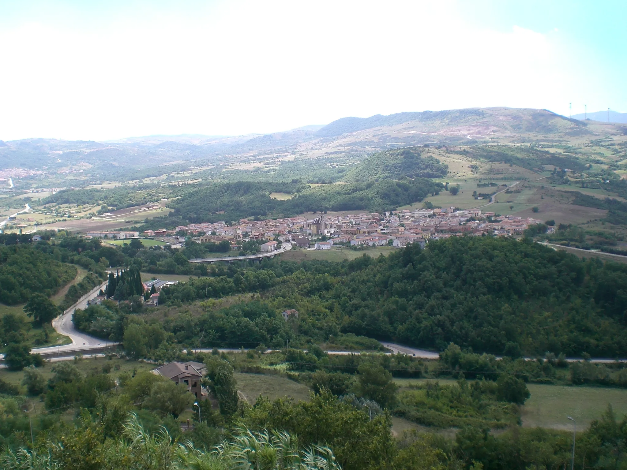 Photo showing: View of the new Conza della Campania