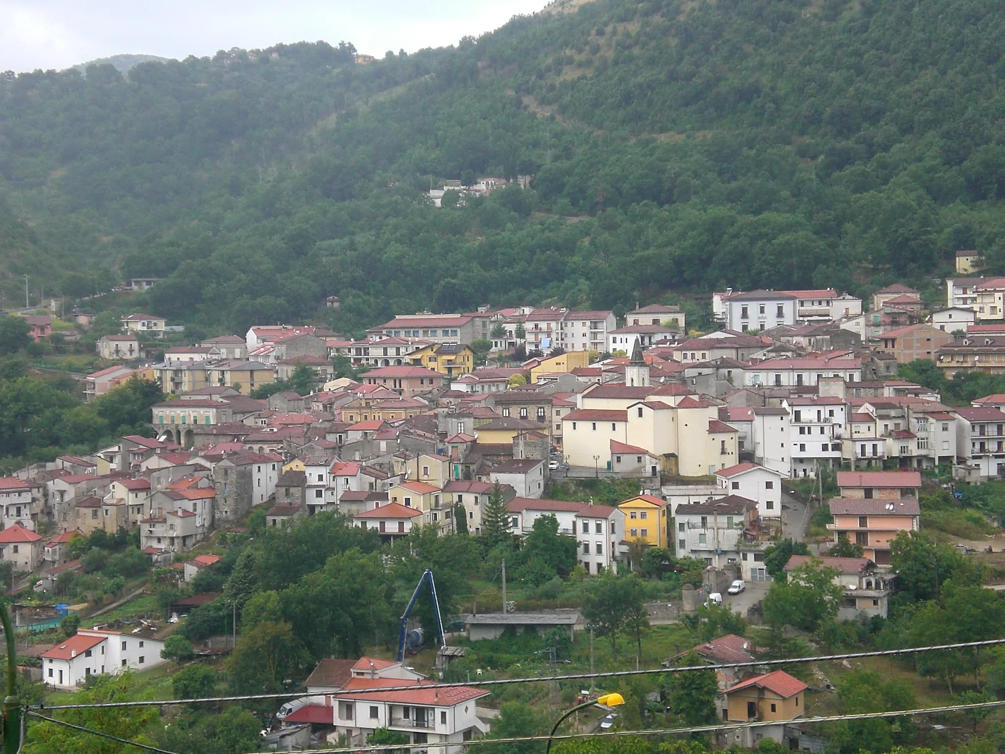 Photo showing: View of Casaletto Spartano