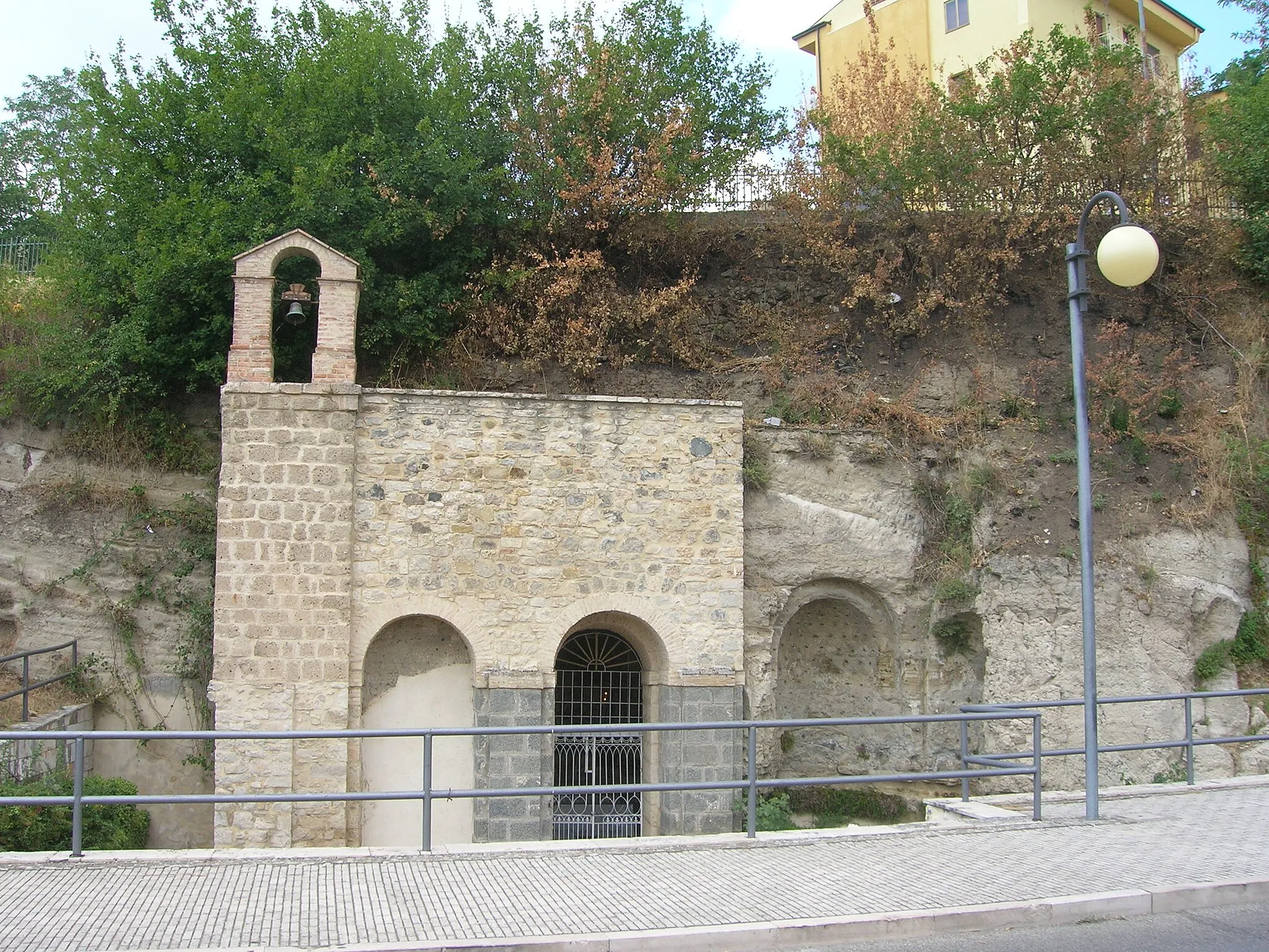 Photo showing: Chiesa Rupestre delle Spinelle, Melfi (Basilicata)