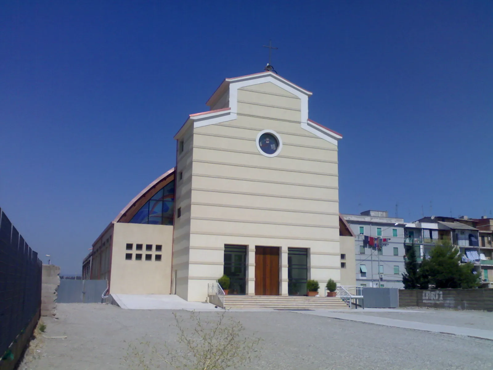Photo showing: La chiesa del Santissimo Salvatore nel quartiere di Fondo Gesù, Crotone.