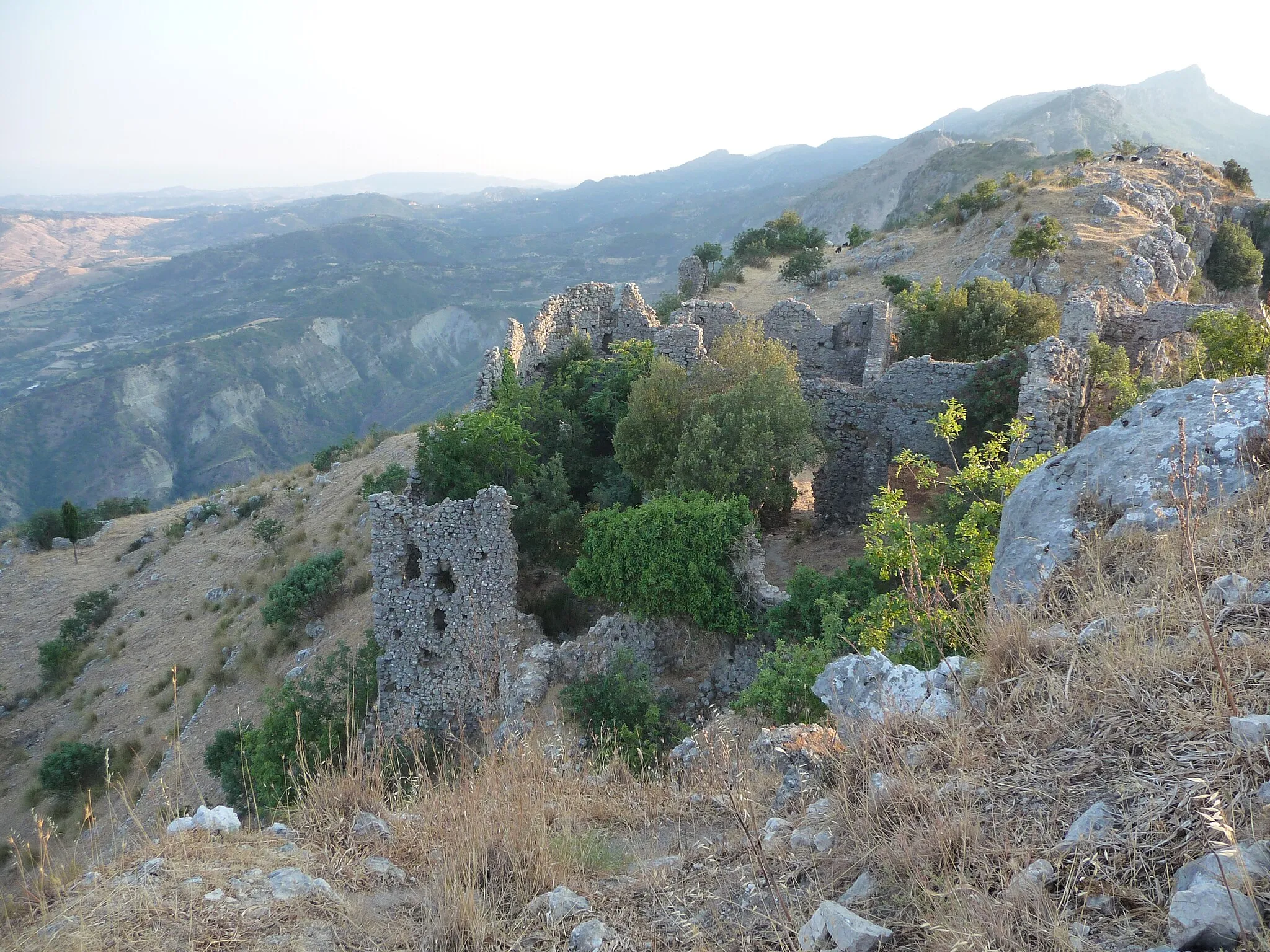 Photo showing: Norman Castle of Stilo, on Monte Consolino, (RC) - Calabria - Italy