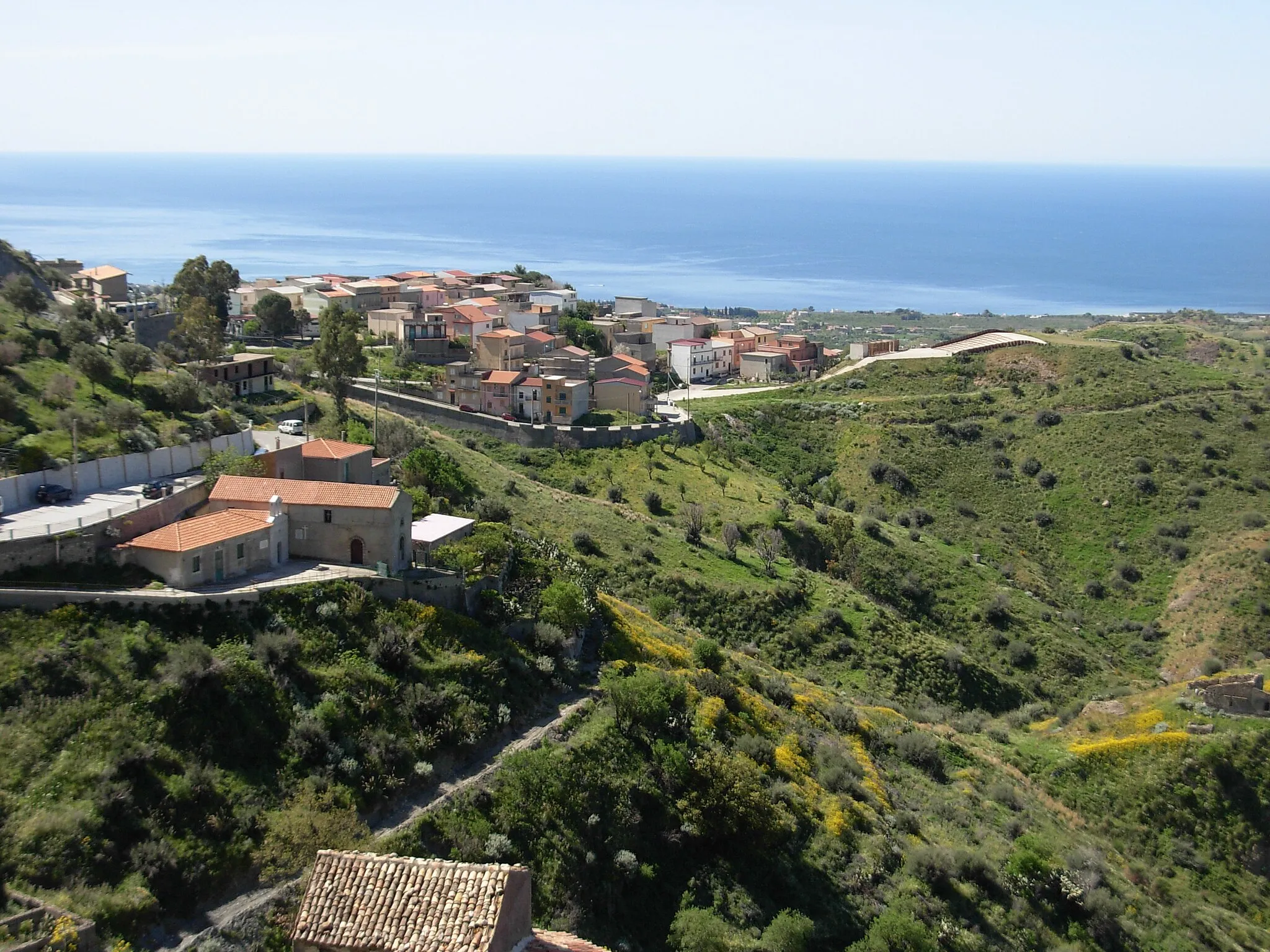 Photo showing: Verso la costa Ionica