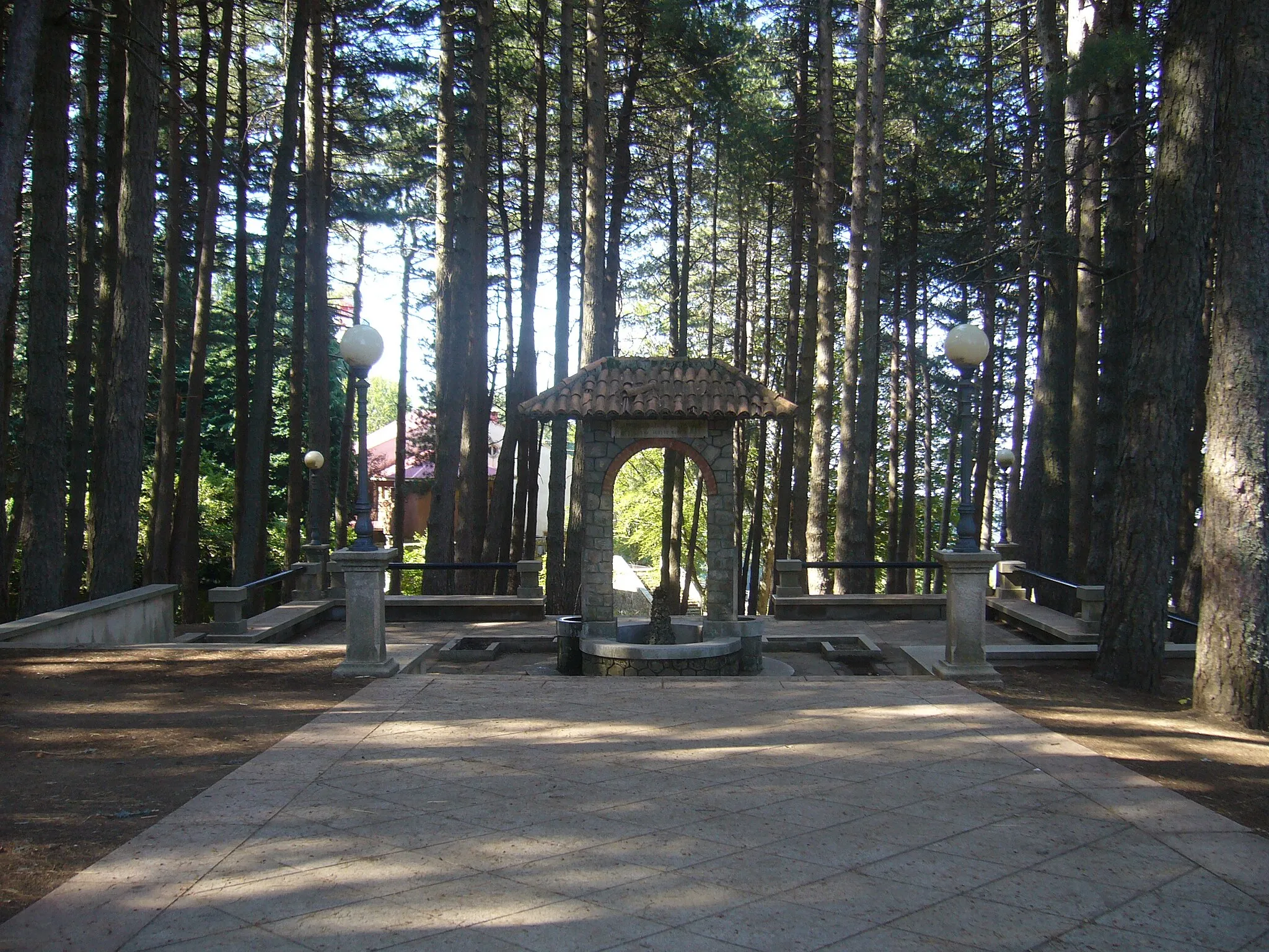 Photo showing: La fontana nella pineta di Gambarie