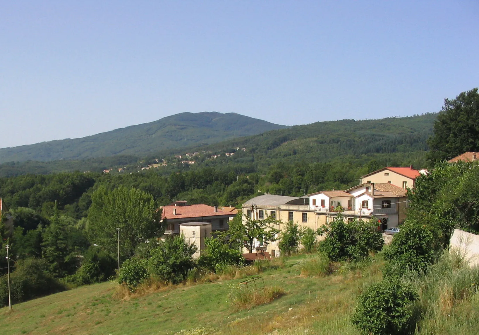 Photo showing: Reventino, photograph taken from Soveria Mannelli