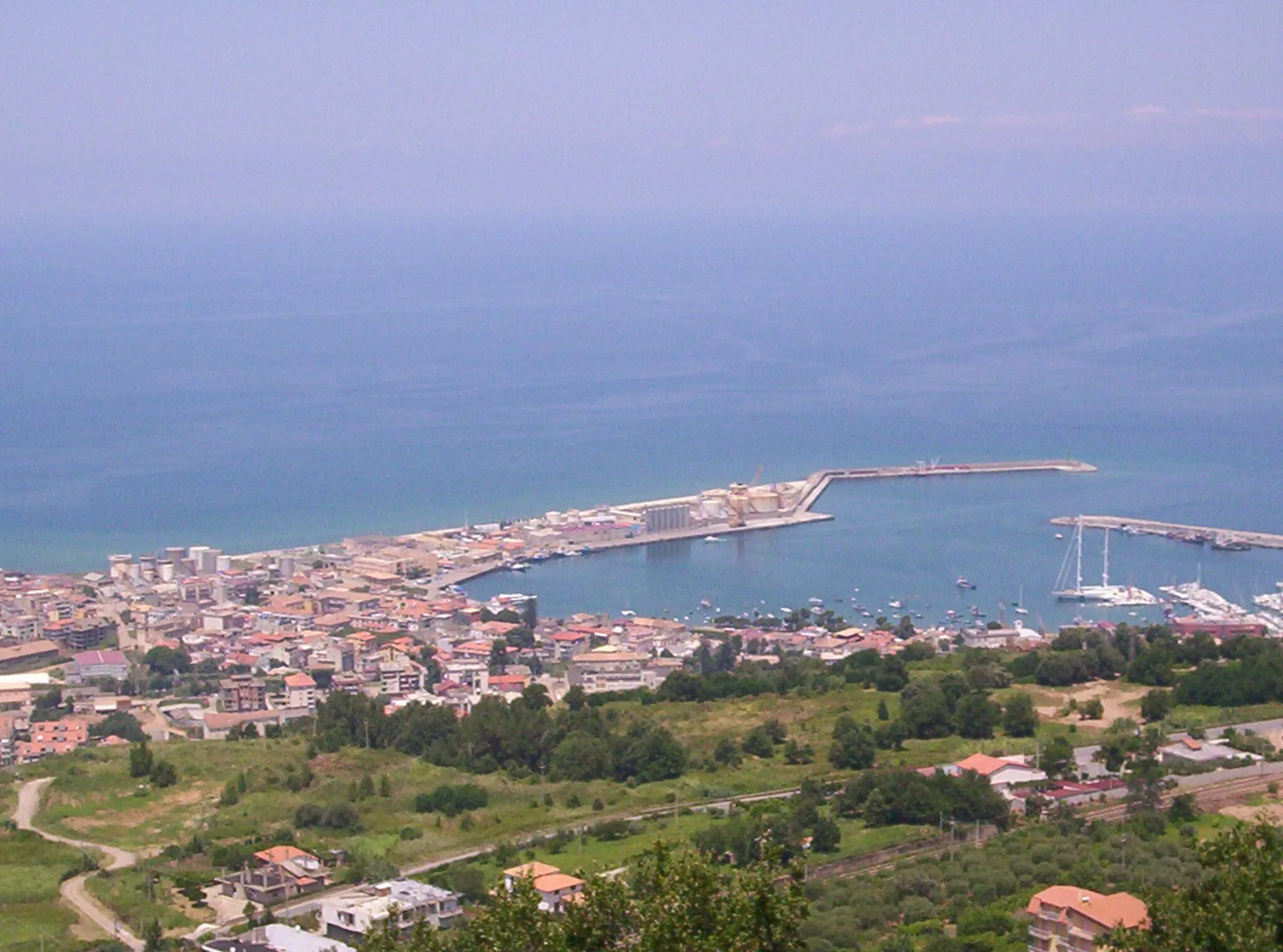 Photo showing: Vibo Marina - panorama