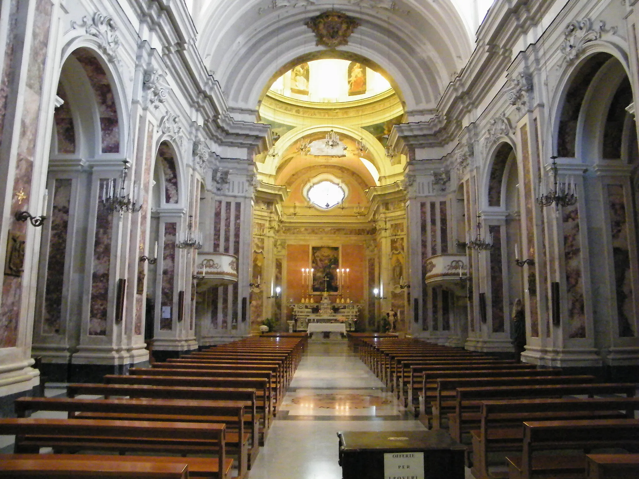 Photo showing: Basilica dell'Immacolata, interno