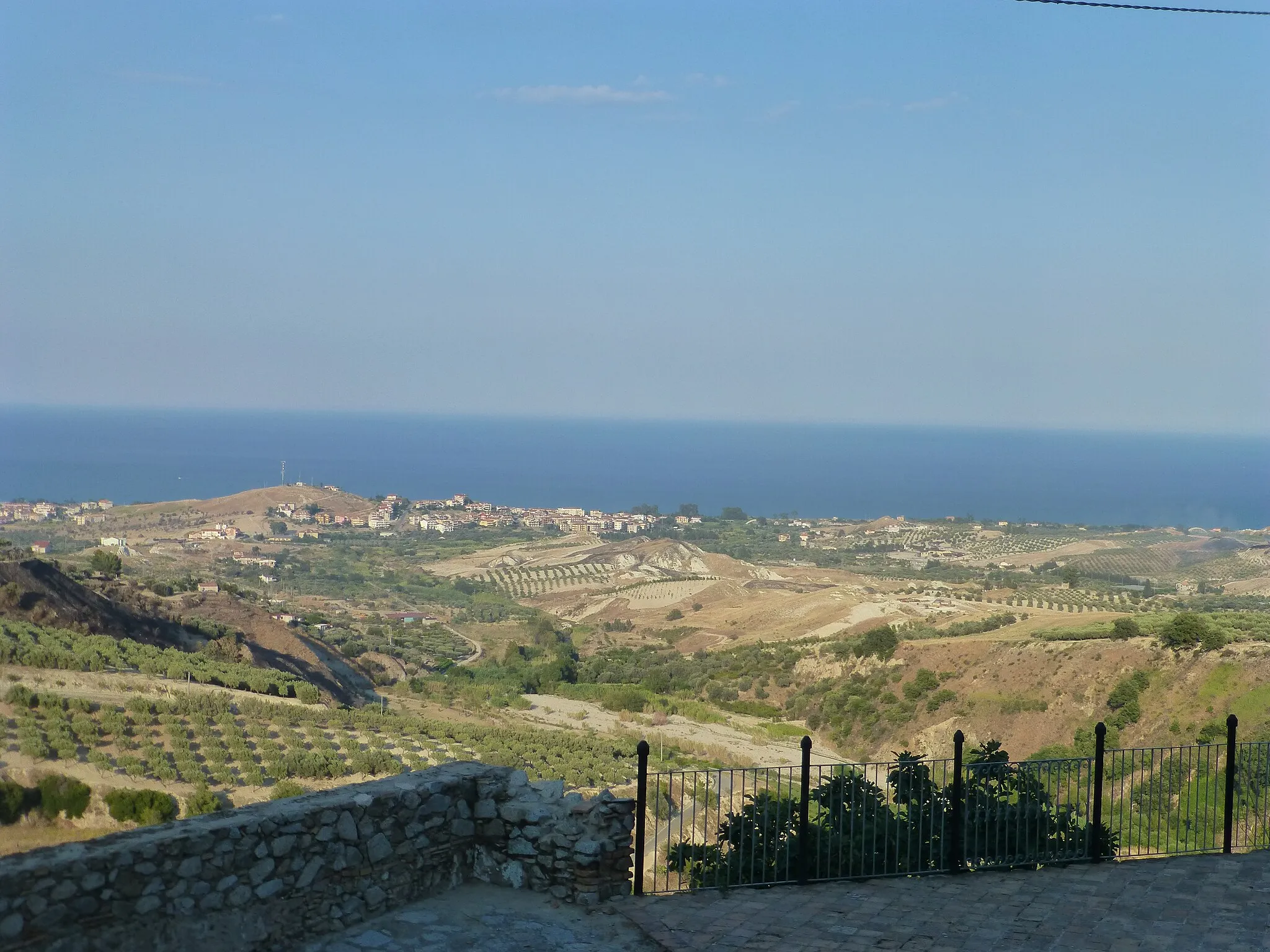 Photo showing: Badolato marina panorama