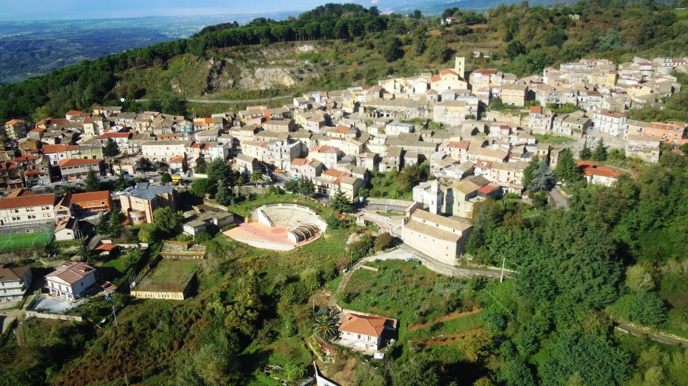 Photo showing: this a panoramic view of Miglierina,Catanzaro, Calabria,Italia