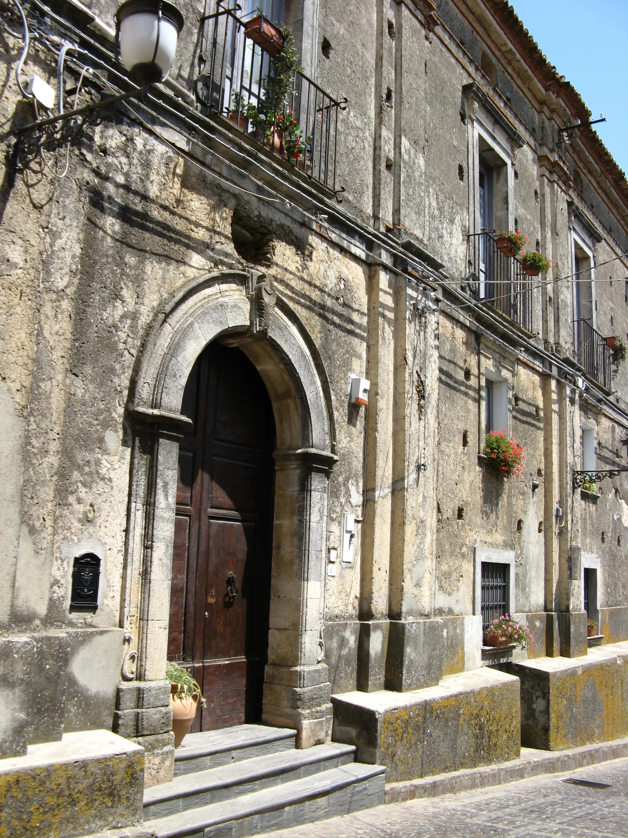 Photo showing: Motta Santa Lucia: Scorcio del centro storico