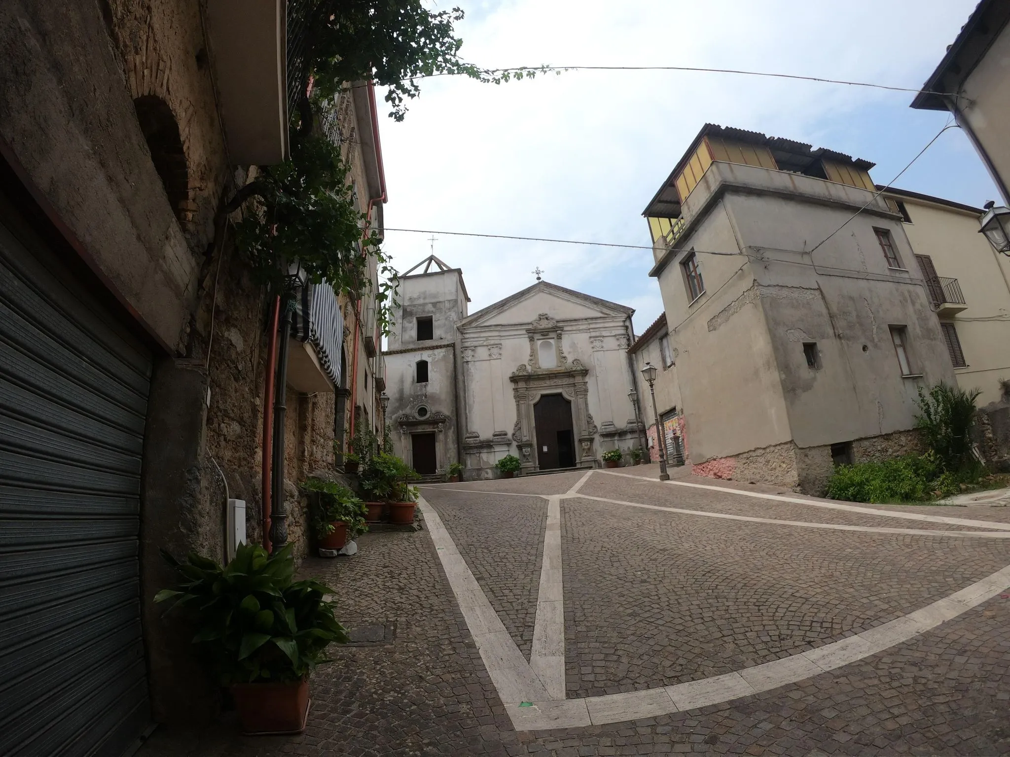 Photo showing: Chiesa di Santa Barbara (Davoli 2021)