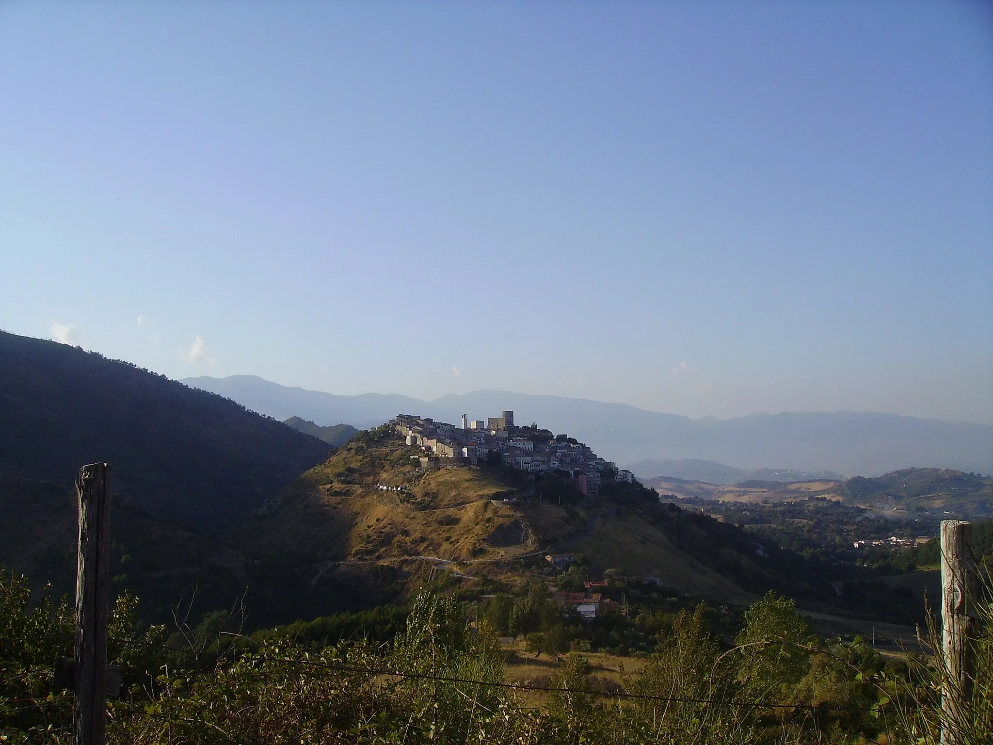 Photo showing: Panorama di Malvito (CS)
