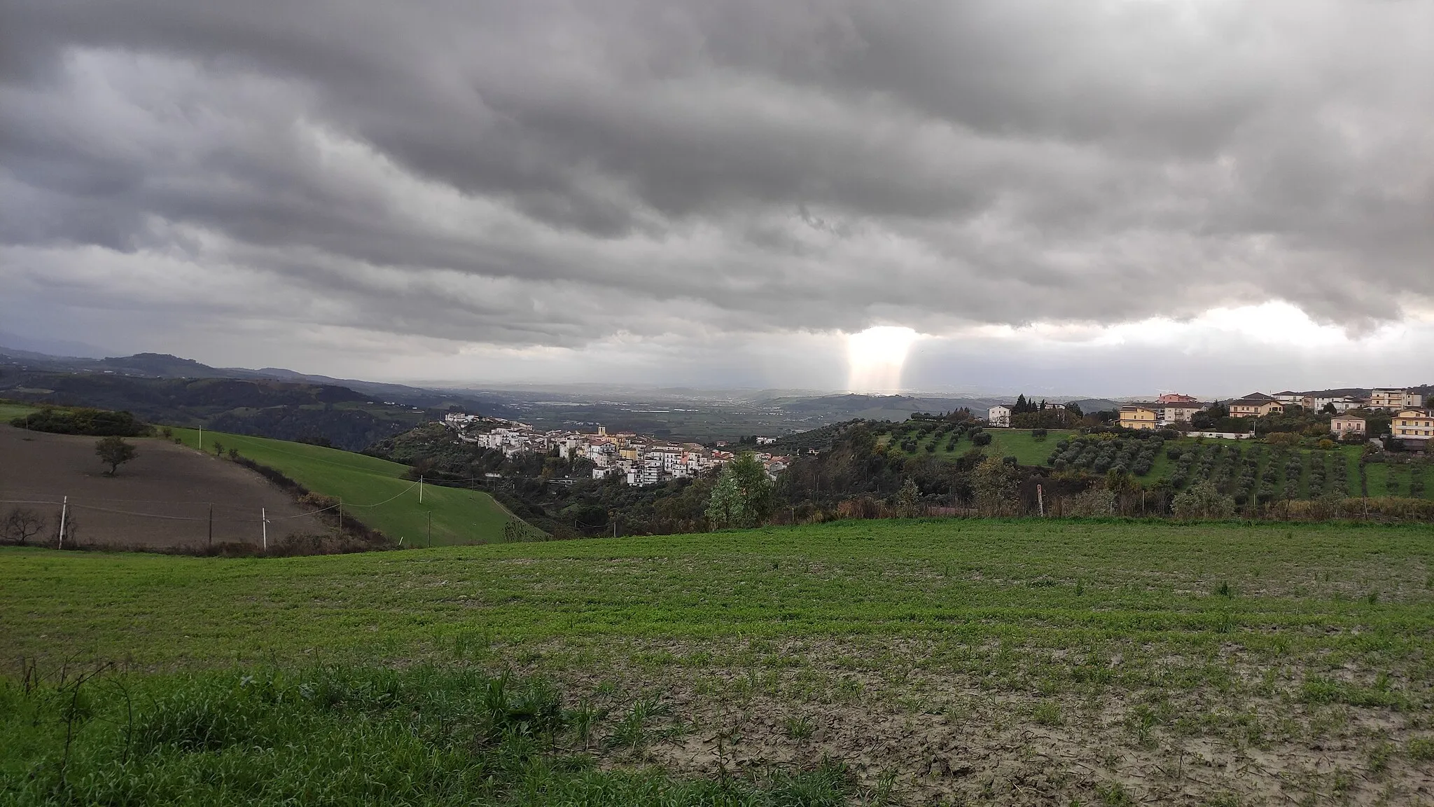 Photo showing: Vista da contrada Canna