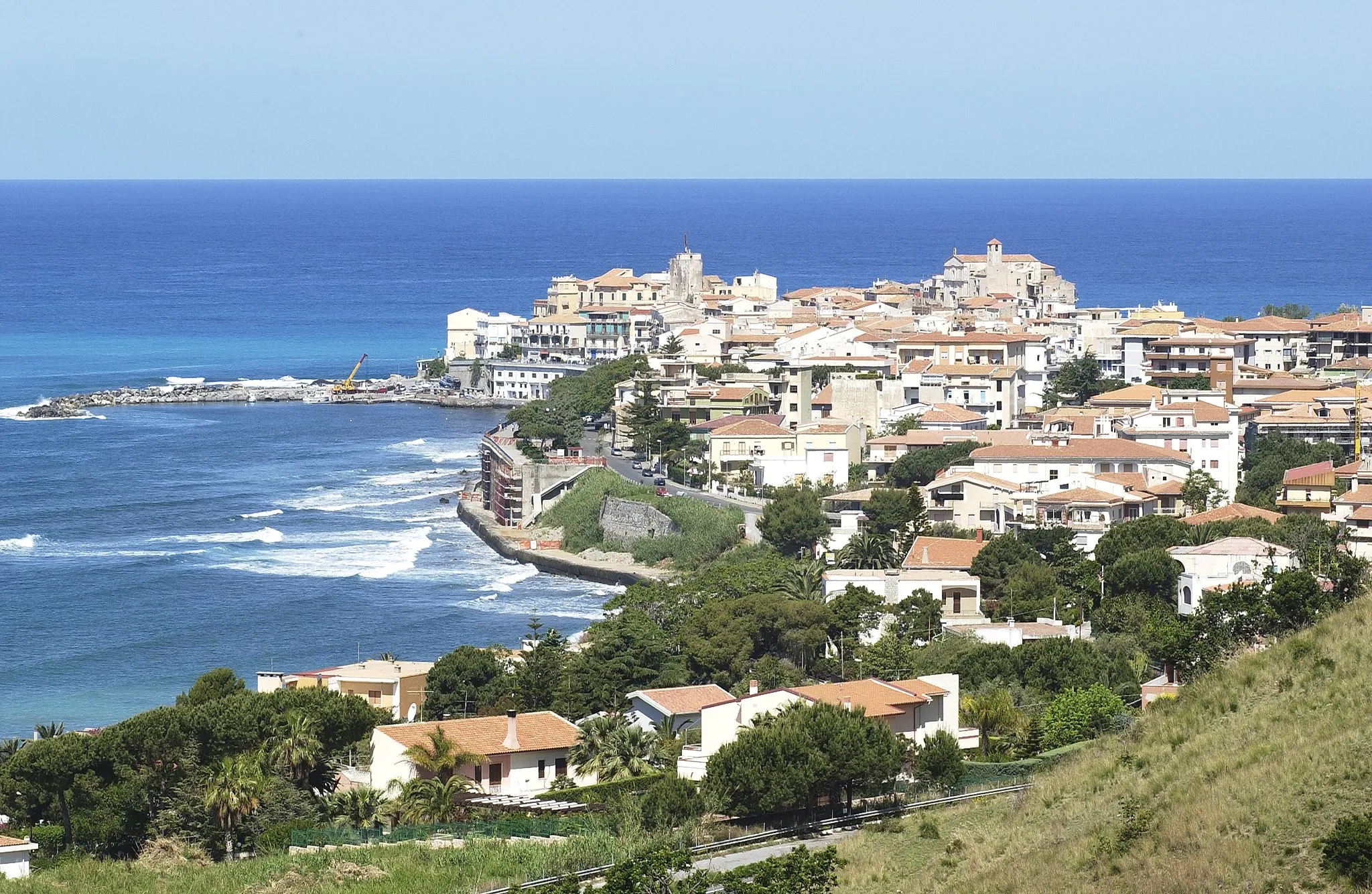 Photo showing: landscape of Diamante, Calabria, Italy.