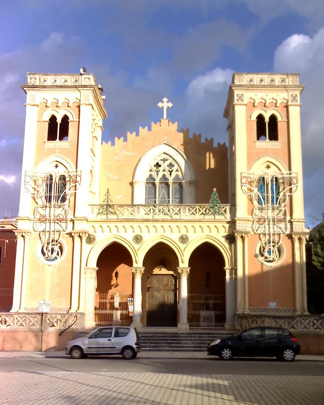Photo showing: Facciata della Chiesa di Maria Santissima Immacolata, Villa San Giovanni (RC)