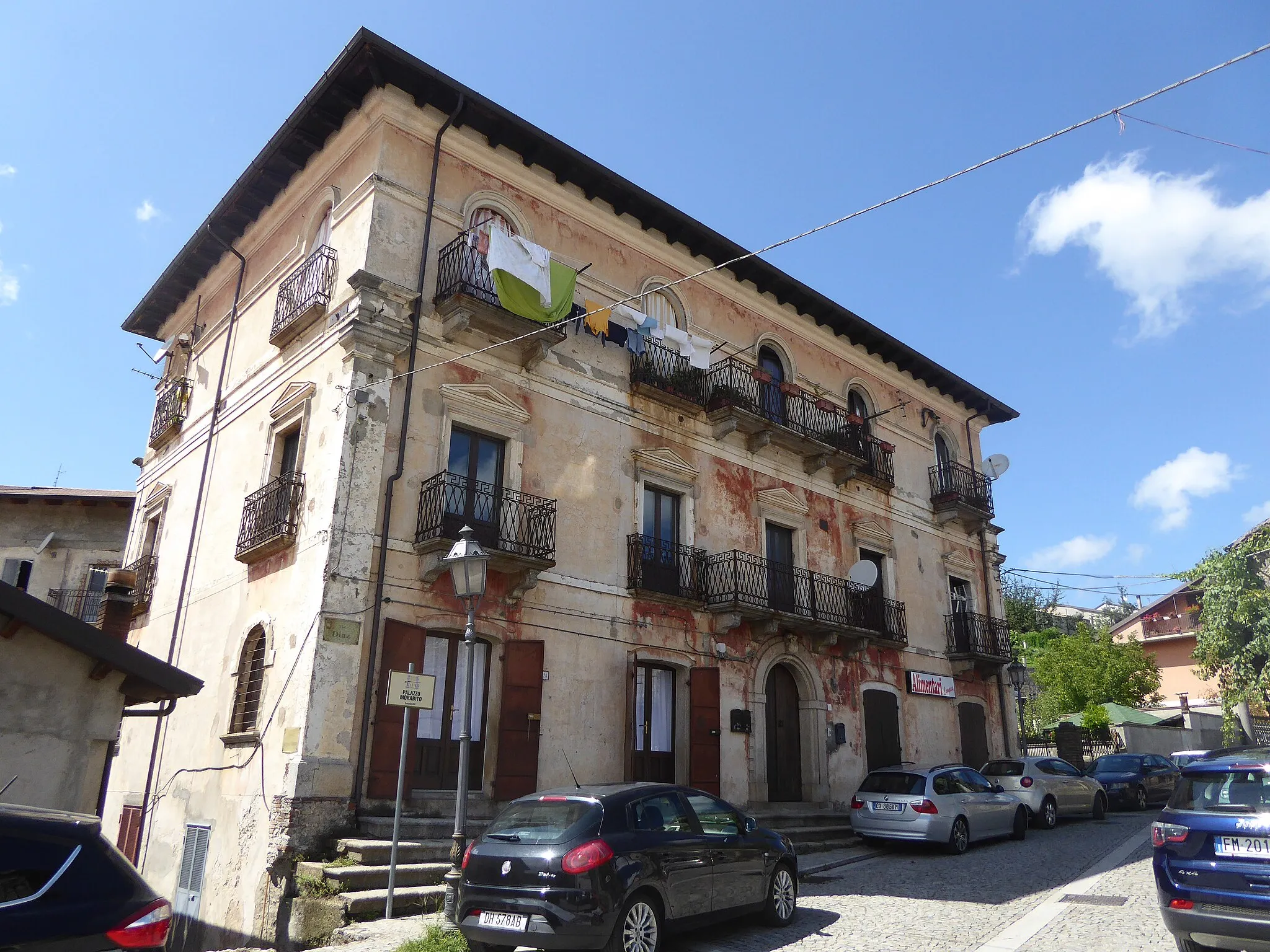Photo showing: Palazzo Morabito a Mongiana (agosto 2018)
