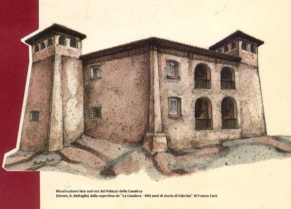 Photo showing: Ricostruzione Palazzo della Cavalera di Fabrizia